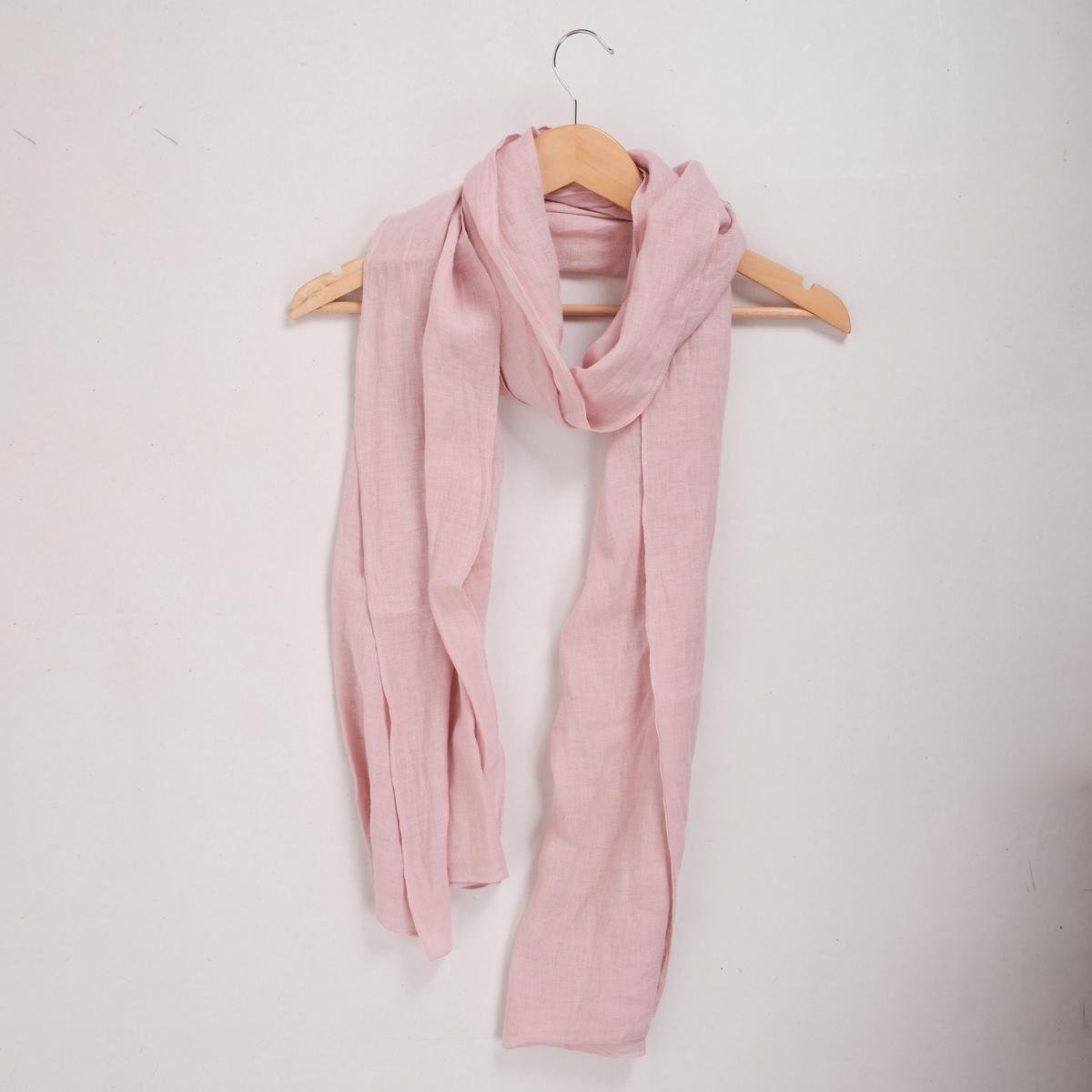 100% lin sjal linne helt ny Aurea Vita rosa