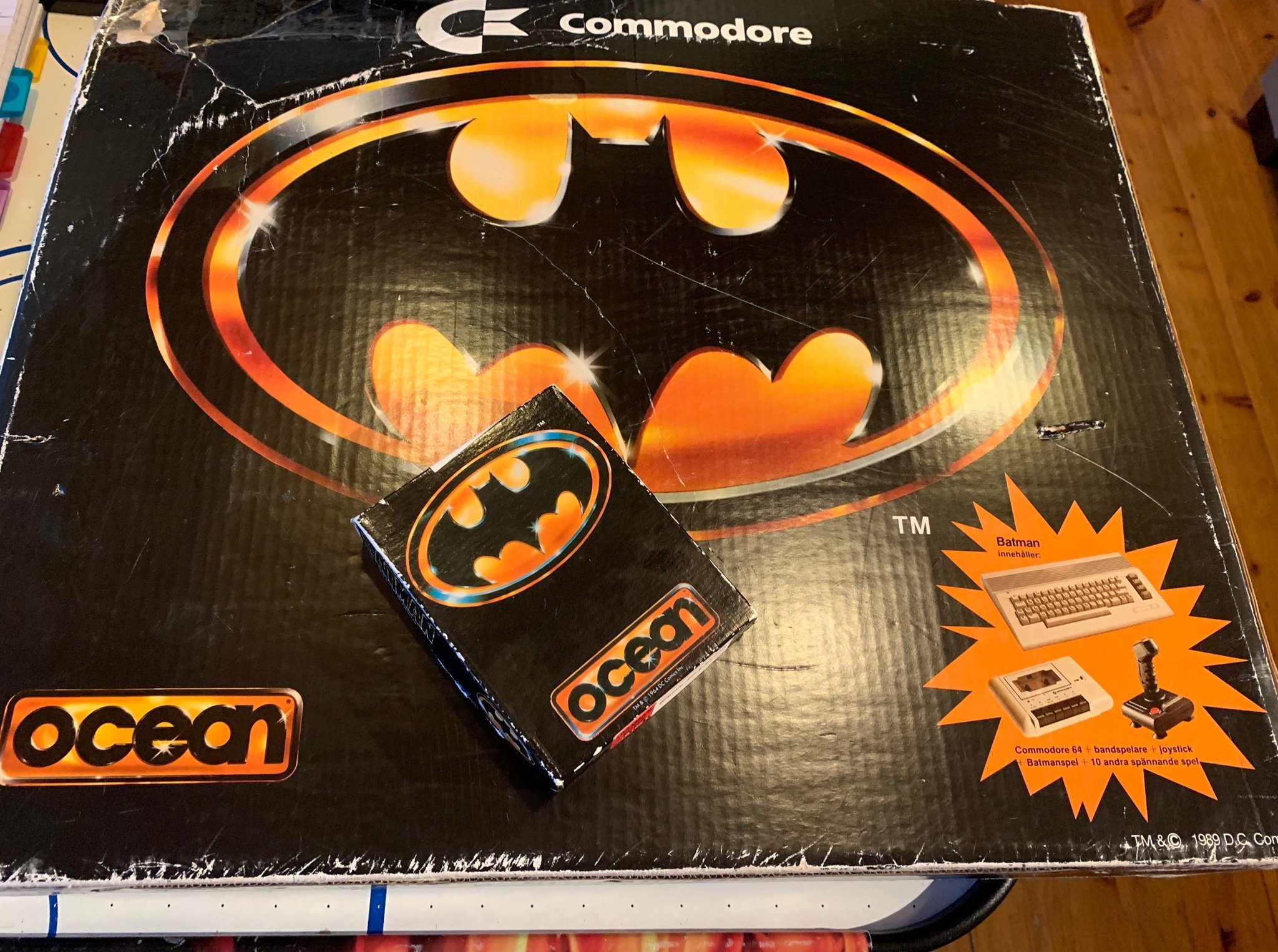 Commodore 64 Batman (406144337) ᐈ Köp på Tradera
