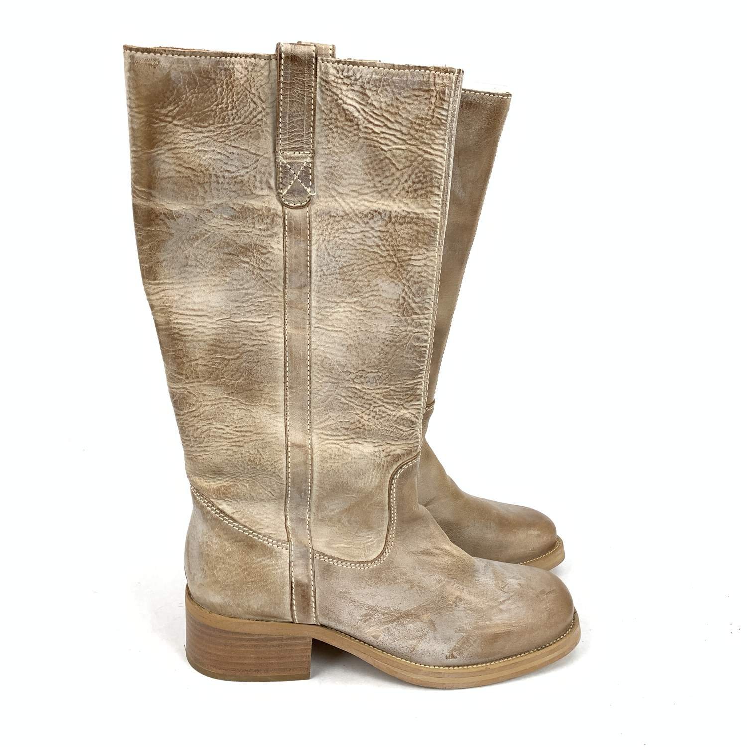 Stövlar, Peperoni, stl 40, Skinn, Beige (391159010) ᐈ Stövlar, Peperoni, stl 40, Skinn, Beige (391159010) ᐈ