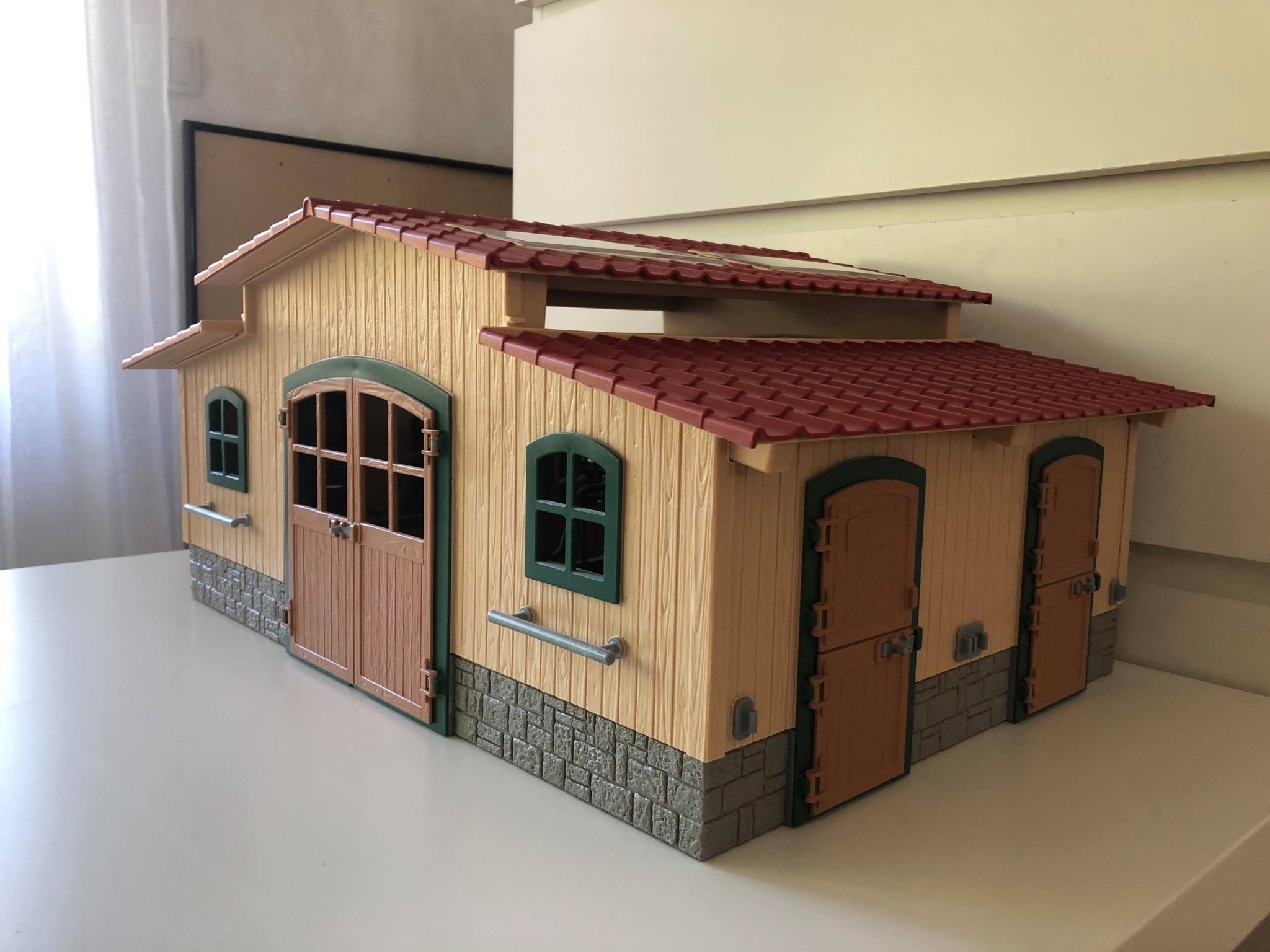 Schleich stall / häststall / Schleichstall med .. (406086852) ᐈ Köp på