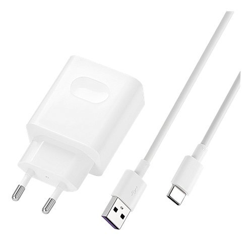 Huawei USB väggladdare, 1m USB A USB C kabel Huawei USB väggladdare, 1m USB A USB C kabel