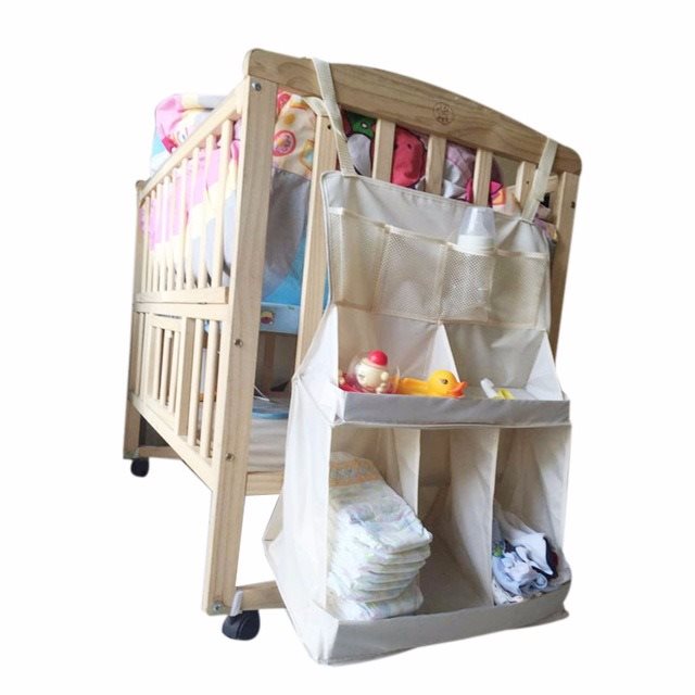 Baby säng oragniserare förvara blöjor, kläder, leksaker etc på