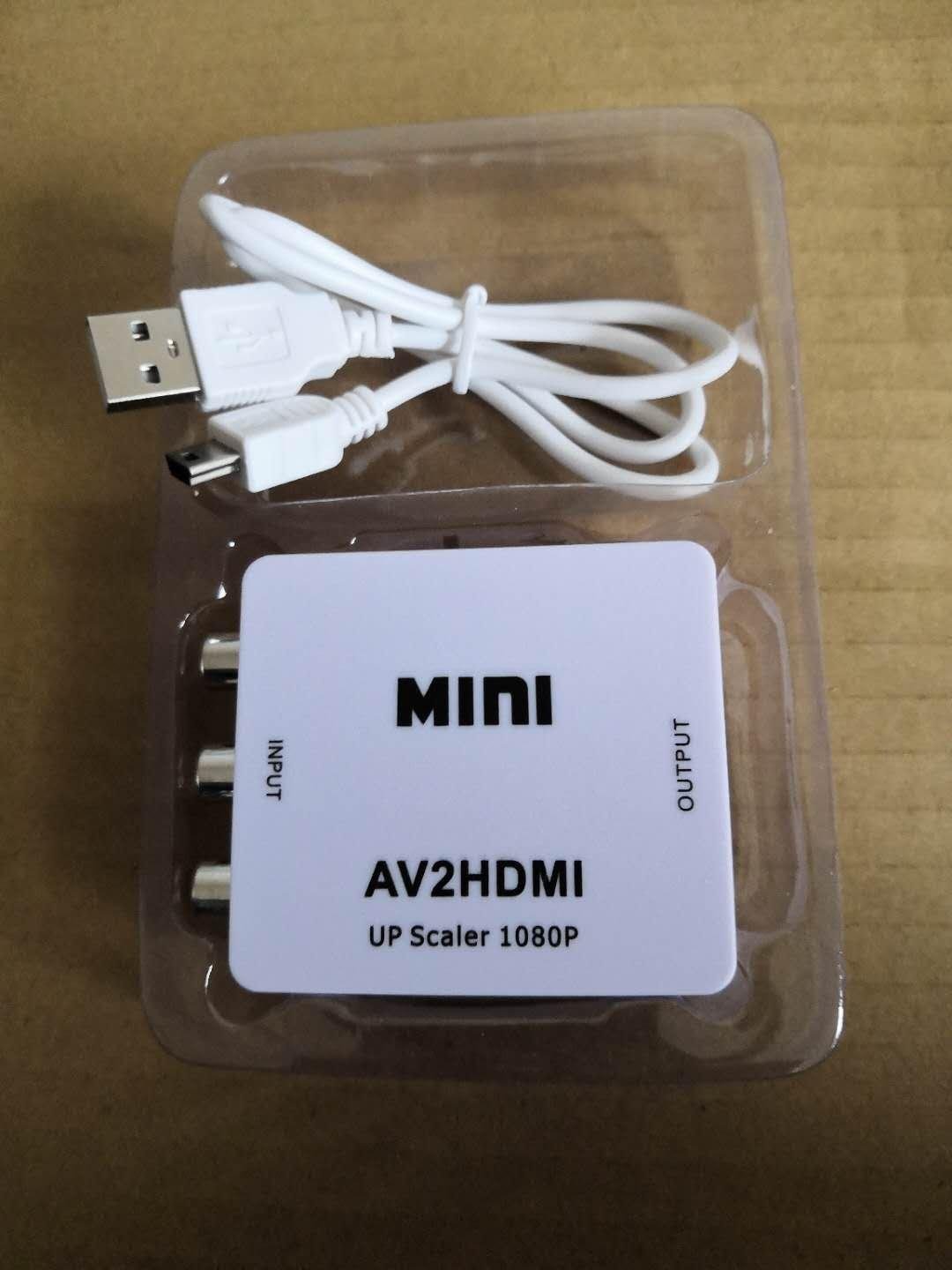 RCA till HDMI Omvandlare for Nintendo och Sony Spelkonsol