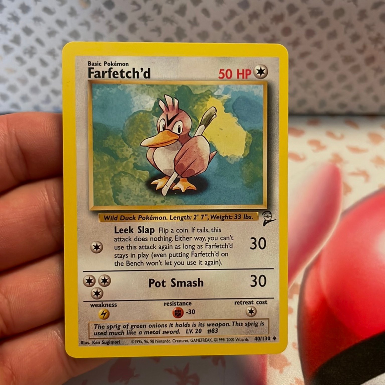 Farfetch'd - Base Set 2 Pokémon card 40/130