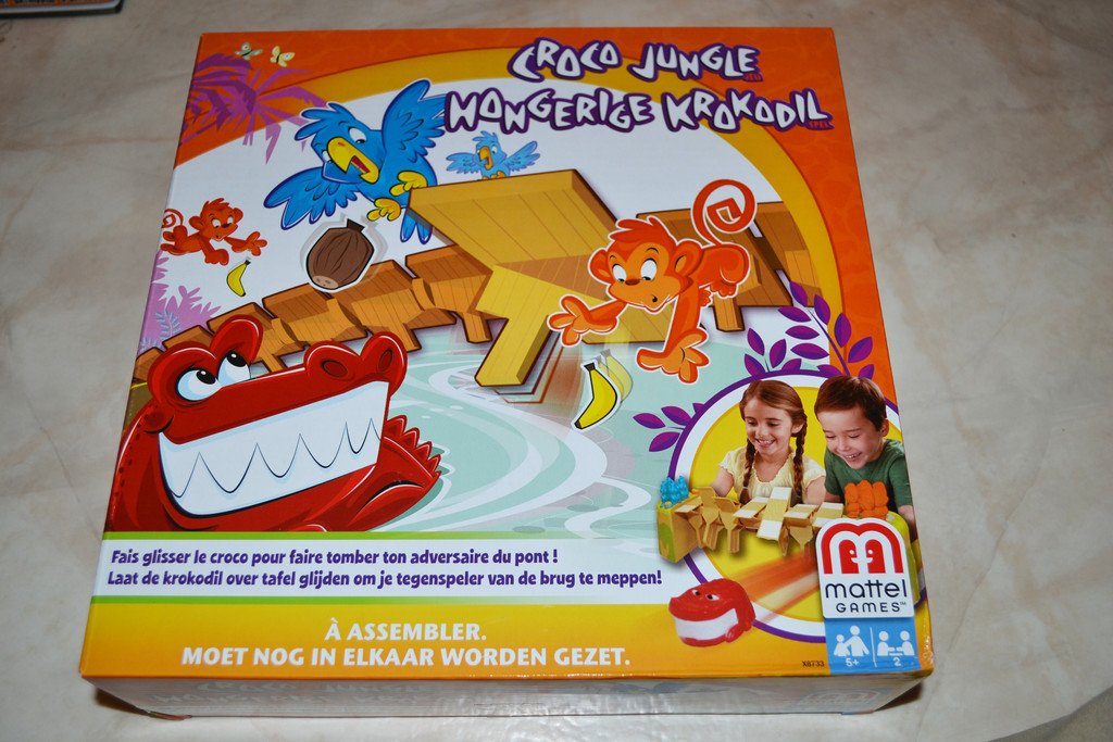 Mattel Games Greedy Gator - Gioco Da Tavolo Di Strategia E Suspense Per Bambini - Con Coccodrillo Affamato - 5