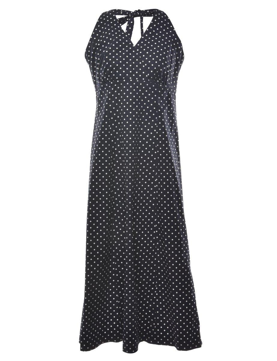 polka dot maxi