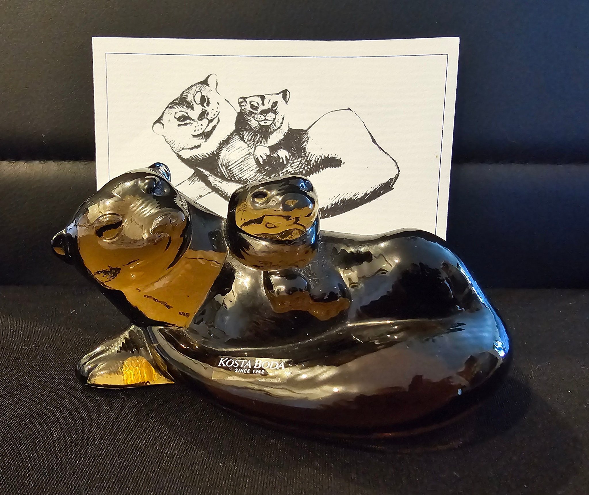 Kosta Boda - Svenskt Glas WWF - Utter - Paul Ho.. | Köp på