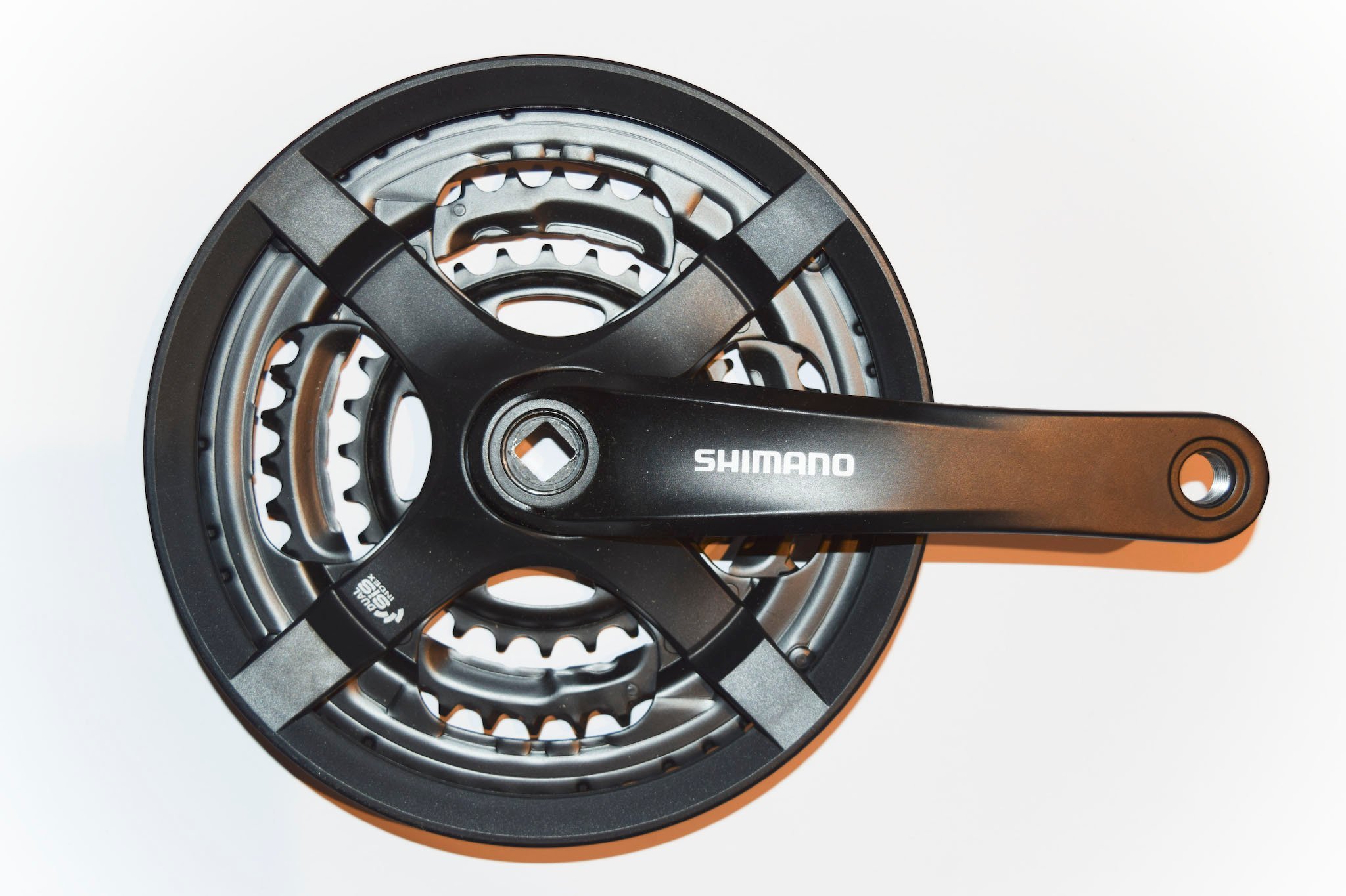 Guarnitura Shimano FC-TY501 - 48/38/28D, 175mm, Per 6/7/8 Velocità, Unisex Adulto - Foto 13