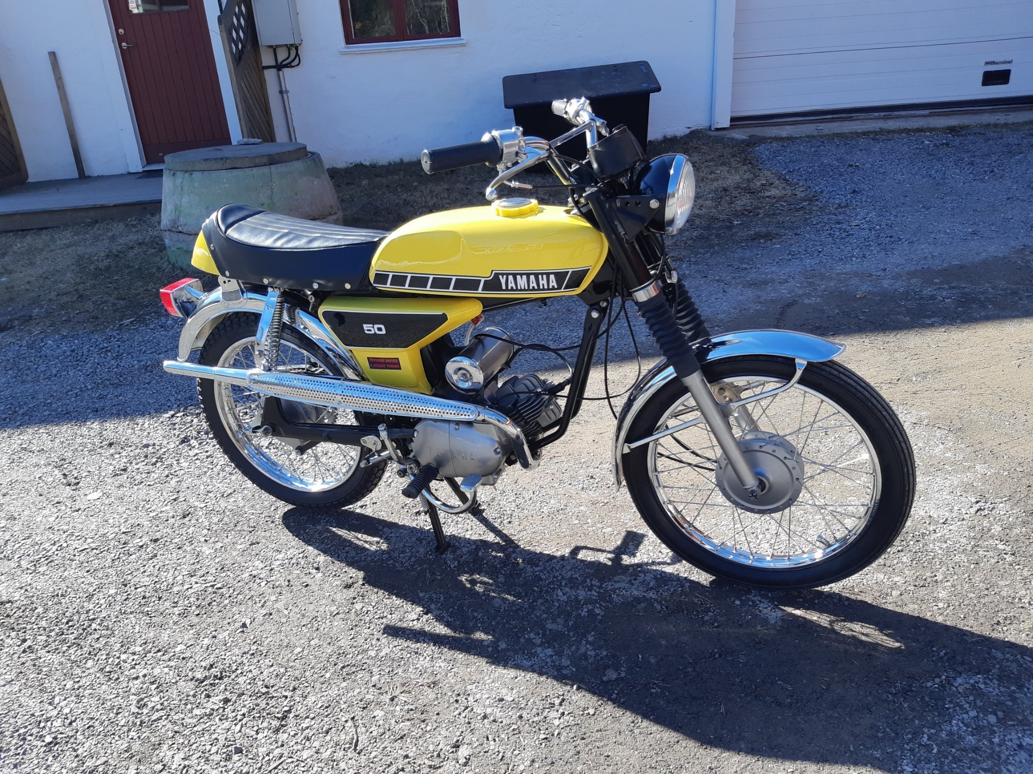Yamaha Fs1 1977 helrenoverad (353209140) ᐈ Köp på Tradera