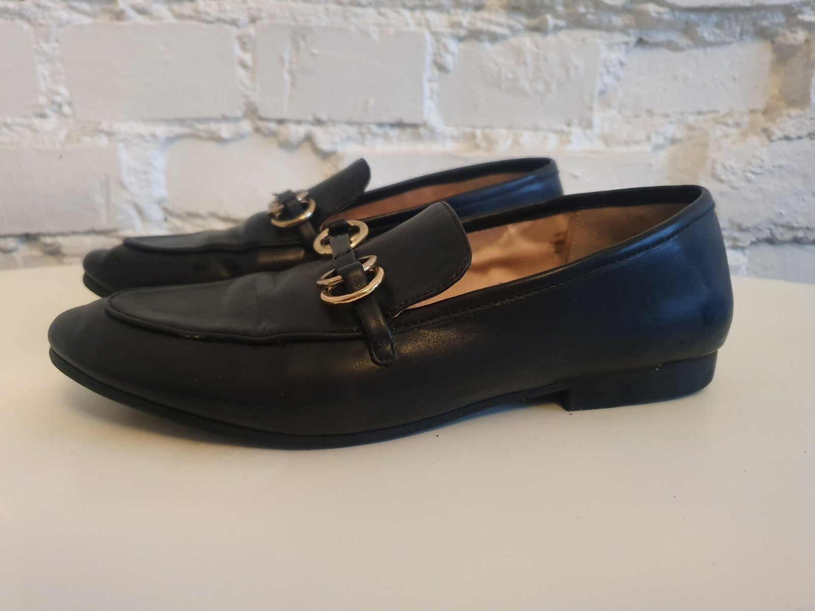 Svarta HM H&M Skor Loafers Kängor Vardag Svarta HM H&M Skor Loafers Kängor Vardag