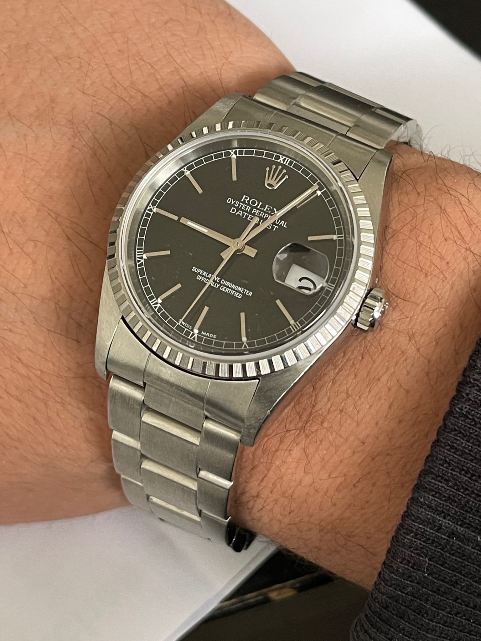 rolex datejust 16220