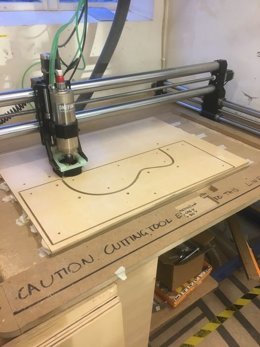Onefinity Journeyman x50 CNC med 2.2kw fräs kr.. Köp på Tradera