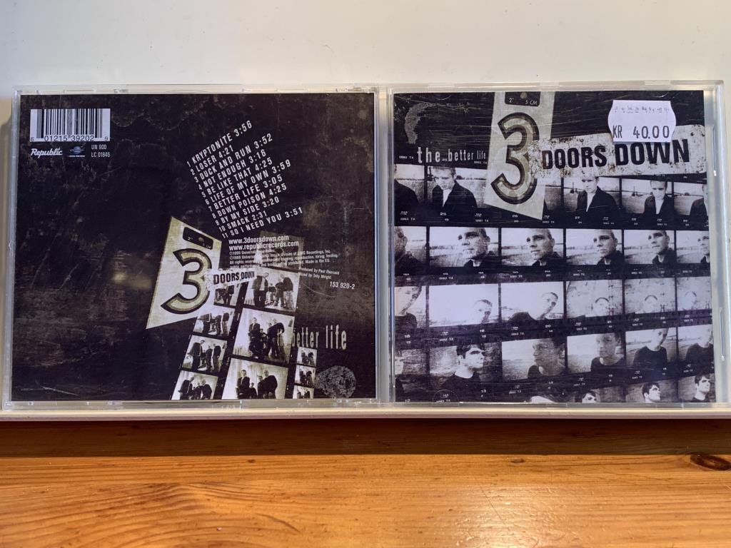 3 Doors Down The Better Life 348327340 ᐈ Kop Pa Tradera