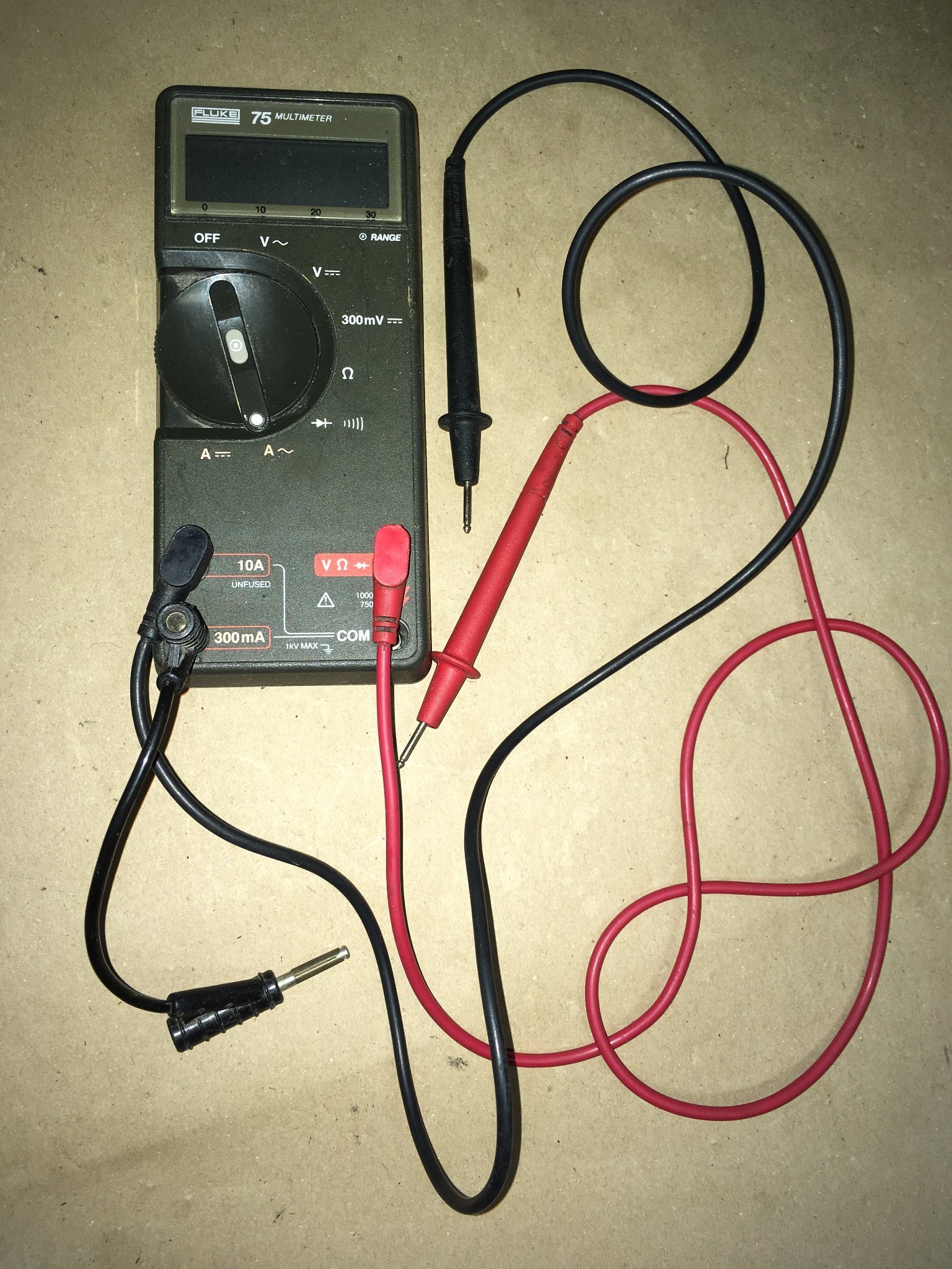 FLUKE 75 Multimeter (353793422) ᐈ Köp på Tradera