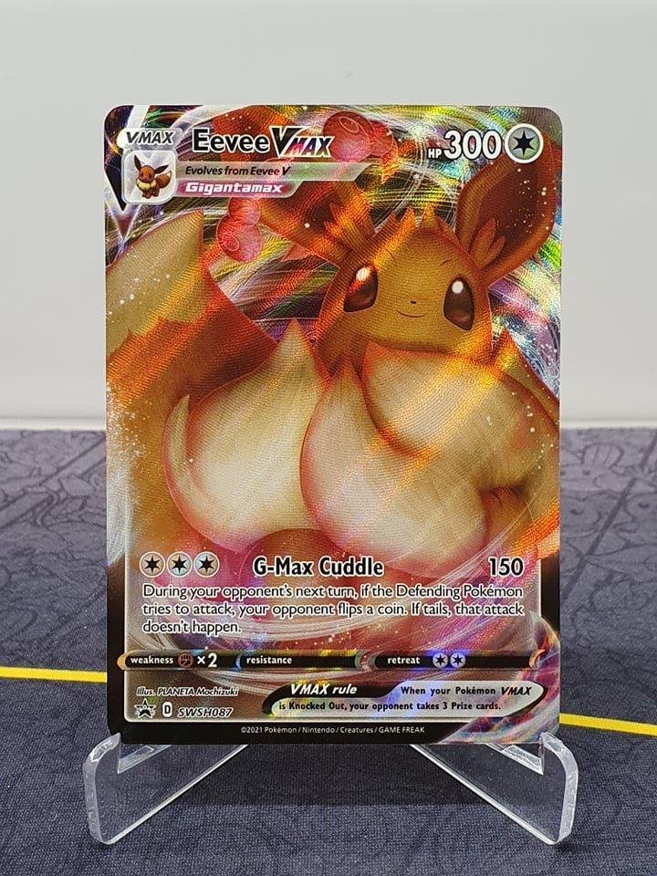 Pokémon karta Eevee VMAX - SWSH087 - Full Art Promo NOVÁ | Aukro