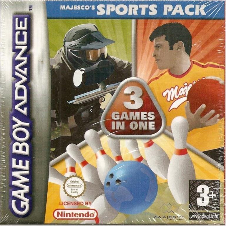 3 GAMES IN ONE ( INPLASTAT GBA SPEL)