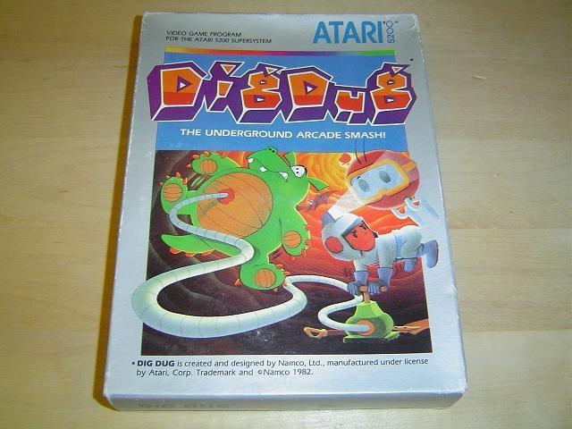 DIG DUG ATARI 5200 *NYTT*
