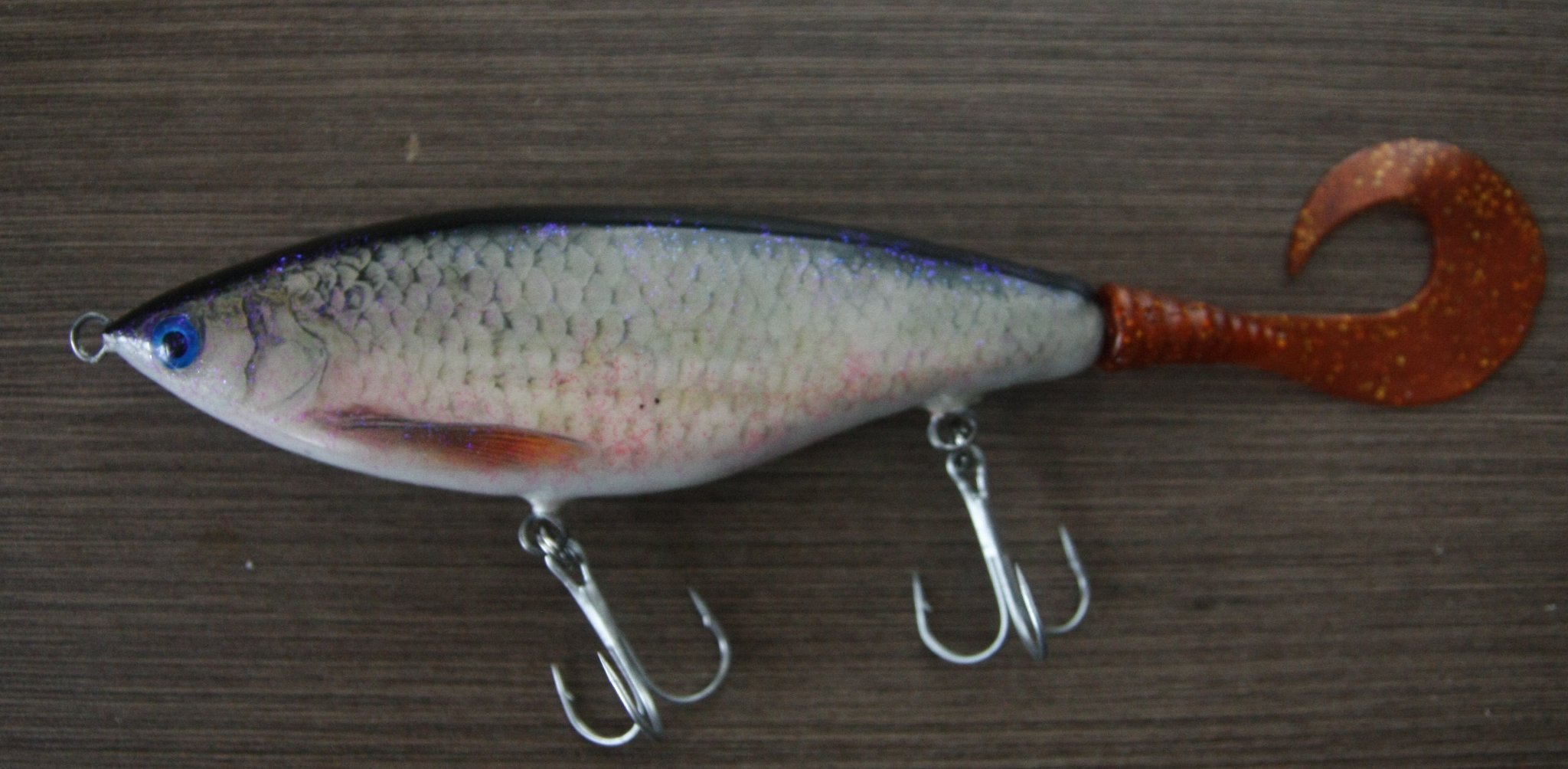 Jerkbait Atmobaits 8/" Trout Woods Body