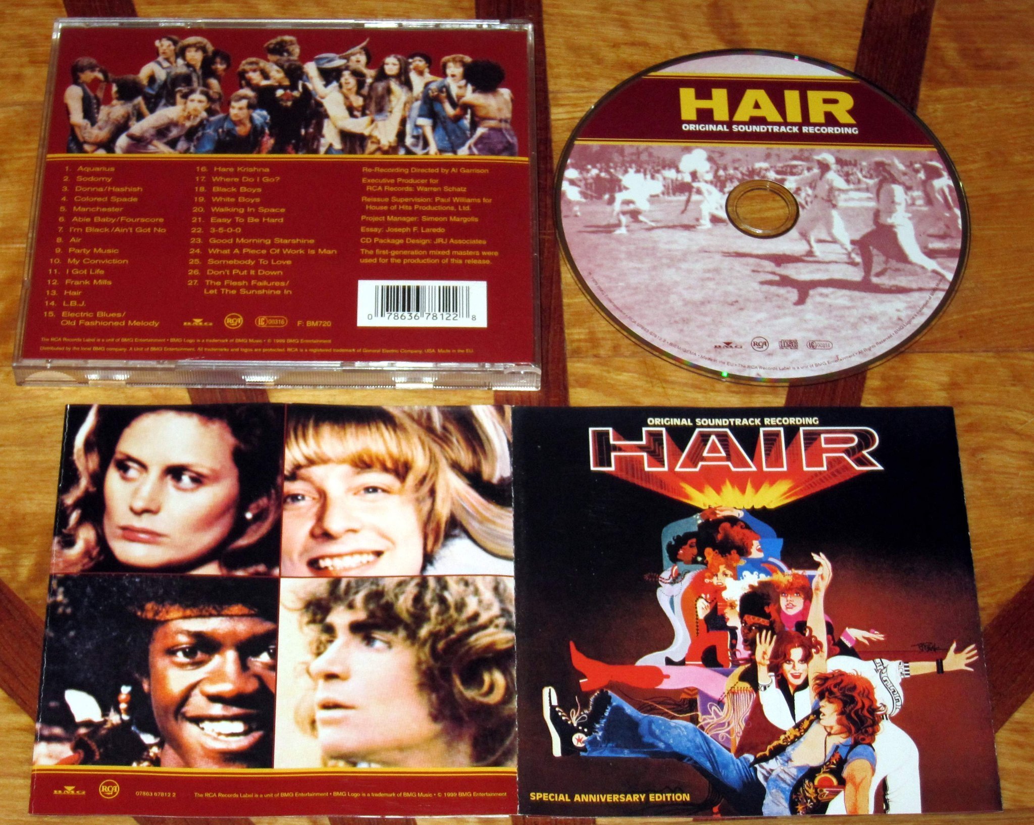 Hair Original Soundtrack (2 LP på en CD), FRI.. (419778385) ᐈ Köp på