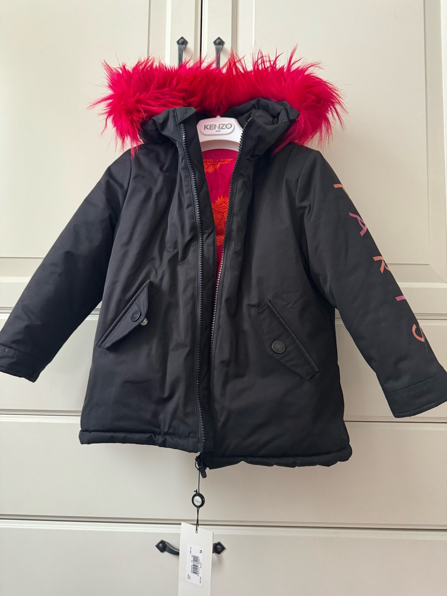 Kenzo top jacka rosa