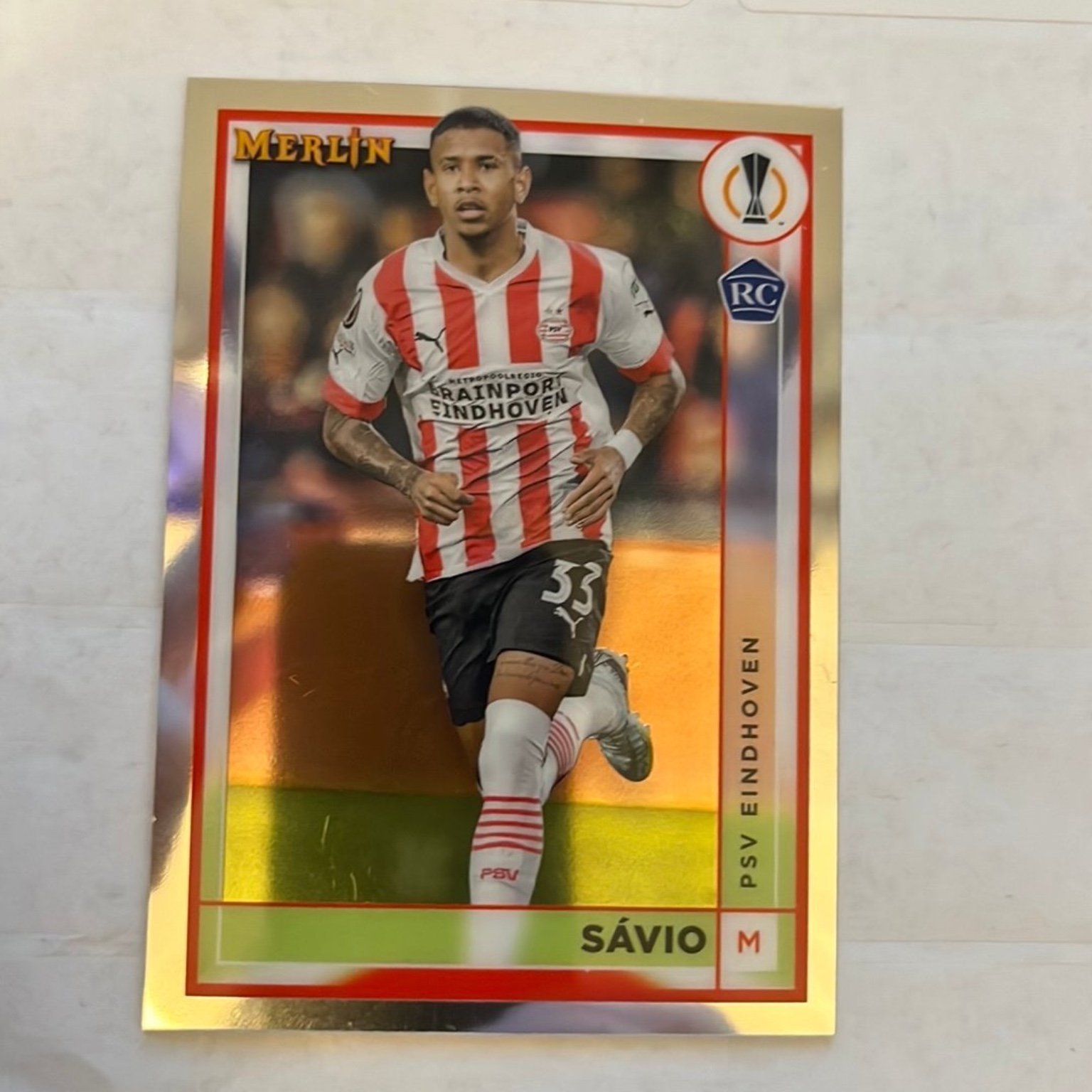 Savio rookie Topps Merlin Collections PSV Eindh.. | Köp på Tradera 