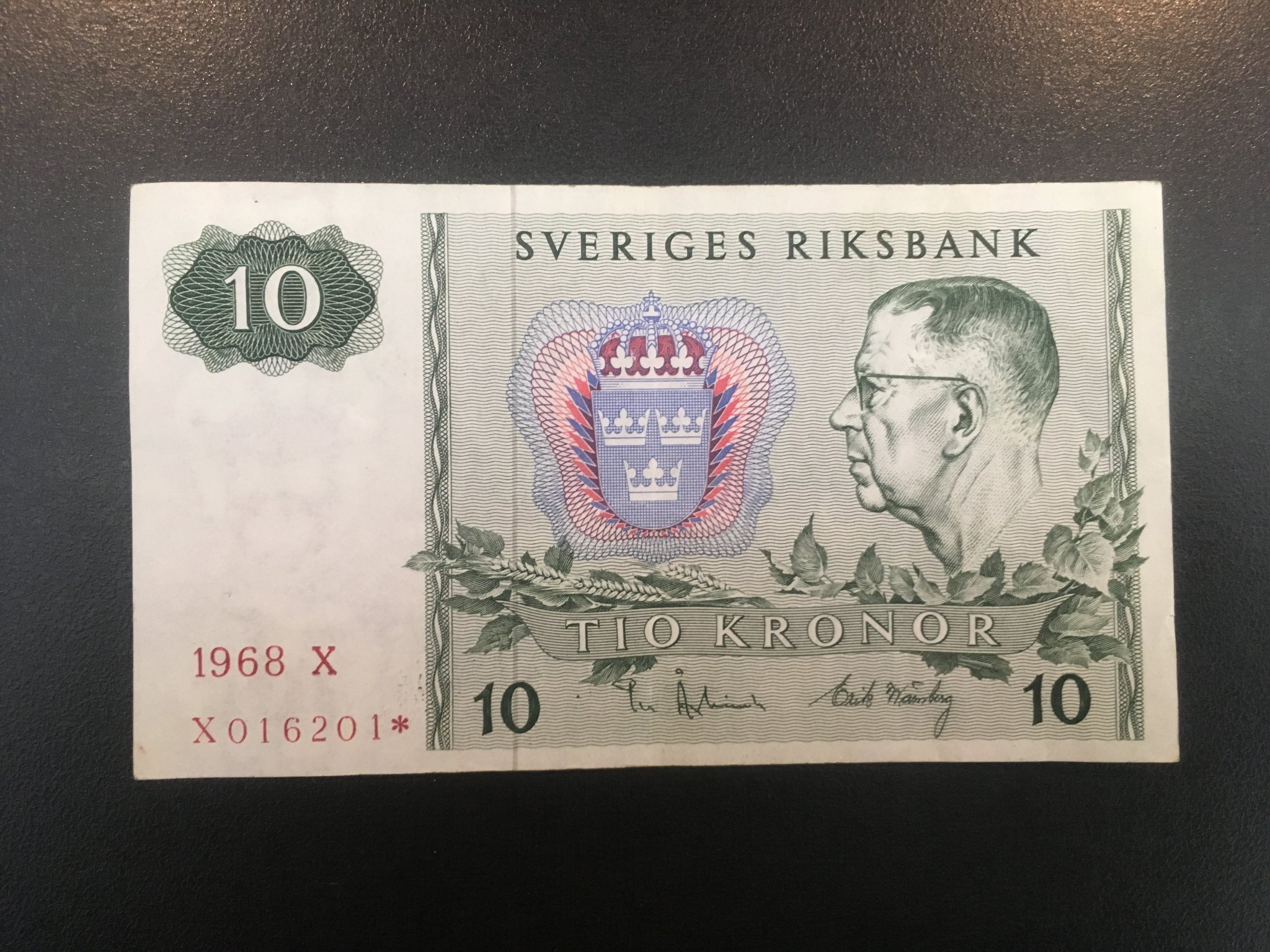 10 Kr Sedel 10 kr sedel