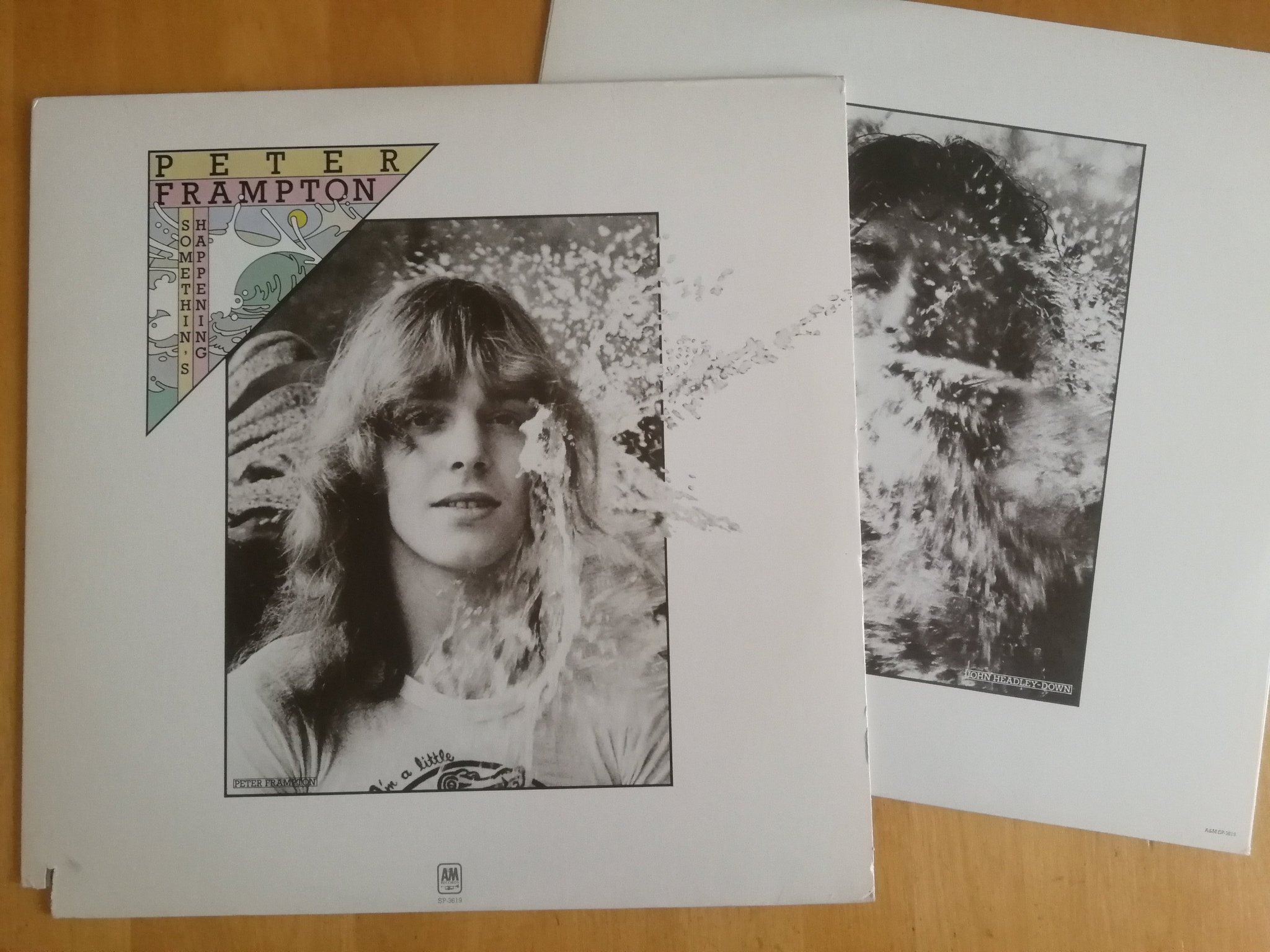 LP - PETER FRAMPTON (F.d. Humble Pie m.fl. ) - " Something's Happening "