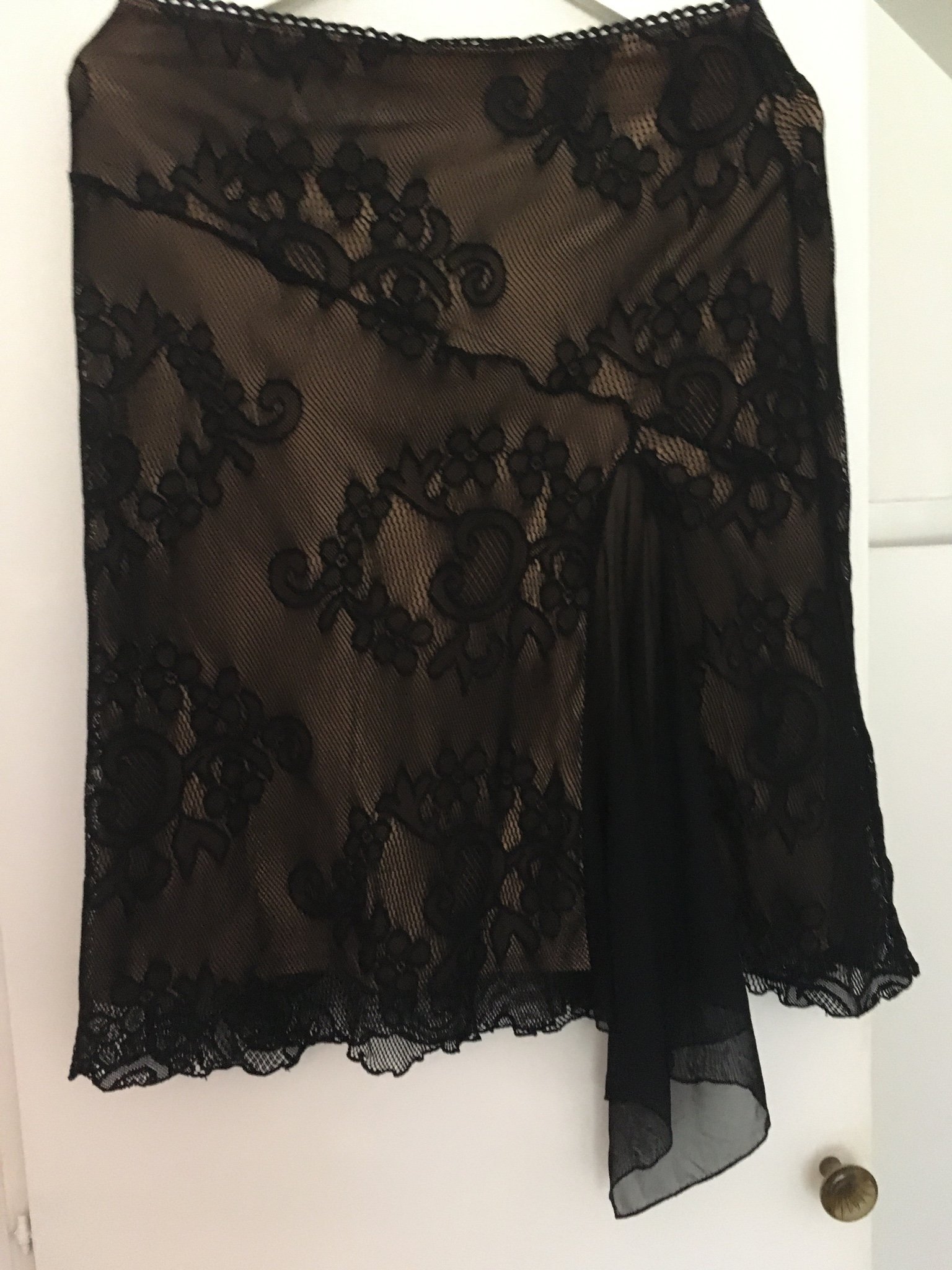 Svart spetskjol salsa/dans Hallhuber M/L