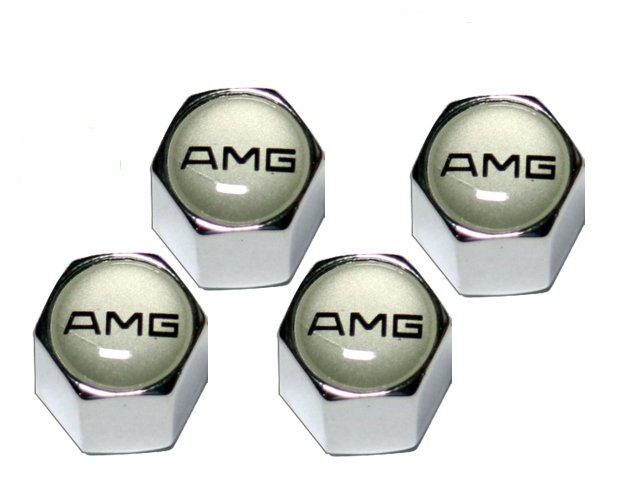 Ventilhattar AMG 4-pack styling i fint set kromfärgade