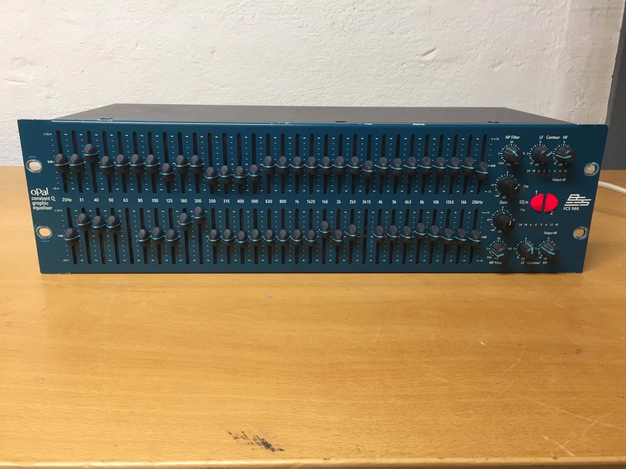 OPAL CONSTANT Q GRAPHIC EQUALIZER / BSS.. (413810141) ᐈ VIN & YL på Tradera