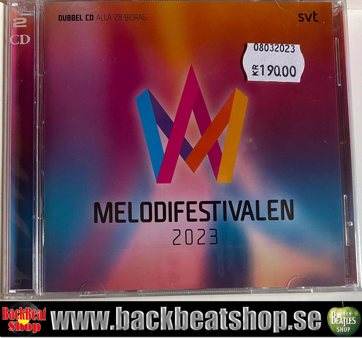 Se produkter som liknar MELODIFESTIVALEN 2023 2CD på Tradera