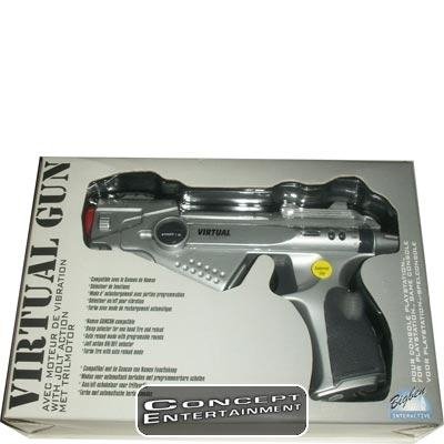 LJUSPISTOL PISTOL VIRTUAL GUN (Nytt) till Sony Playstation 2 PS2