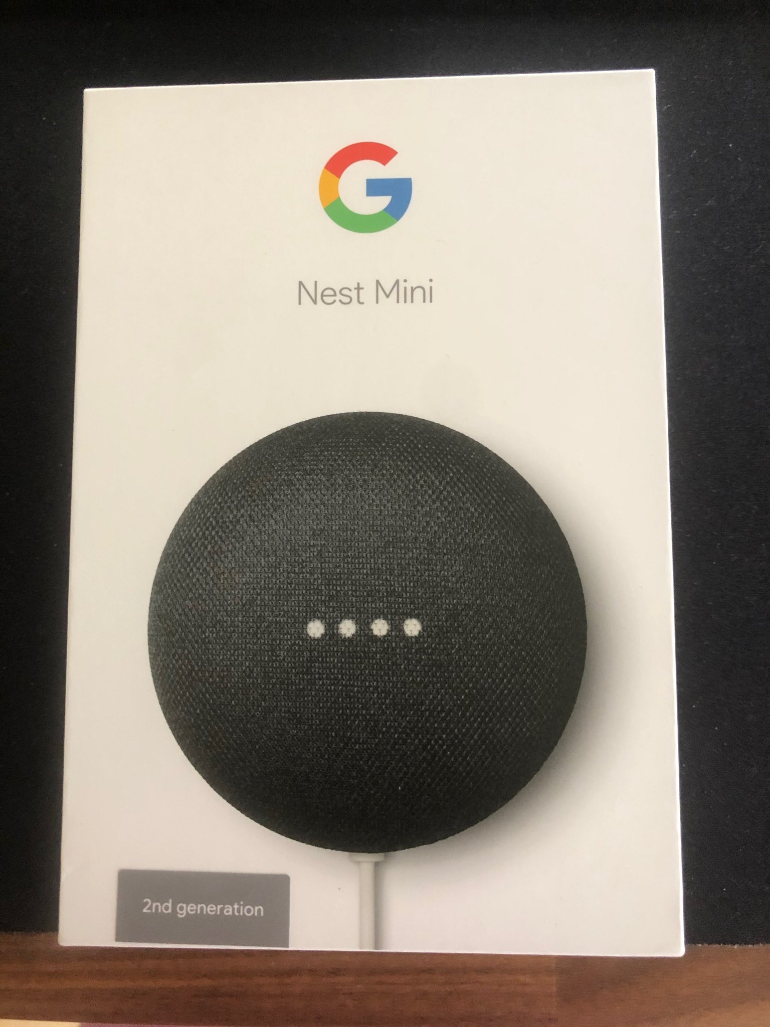 Google Nest Mini Svart (den nya google home mini) (415183589 Google Home mini Svart | telius