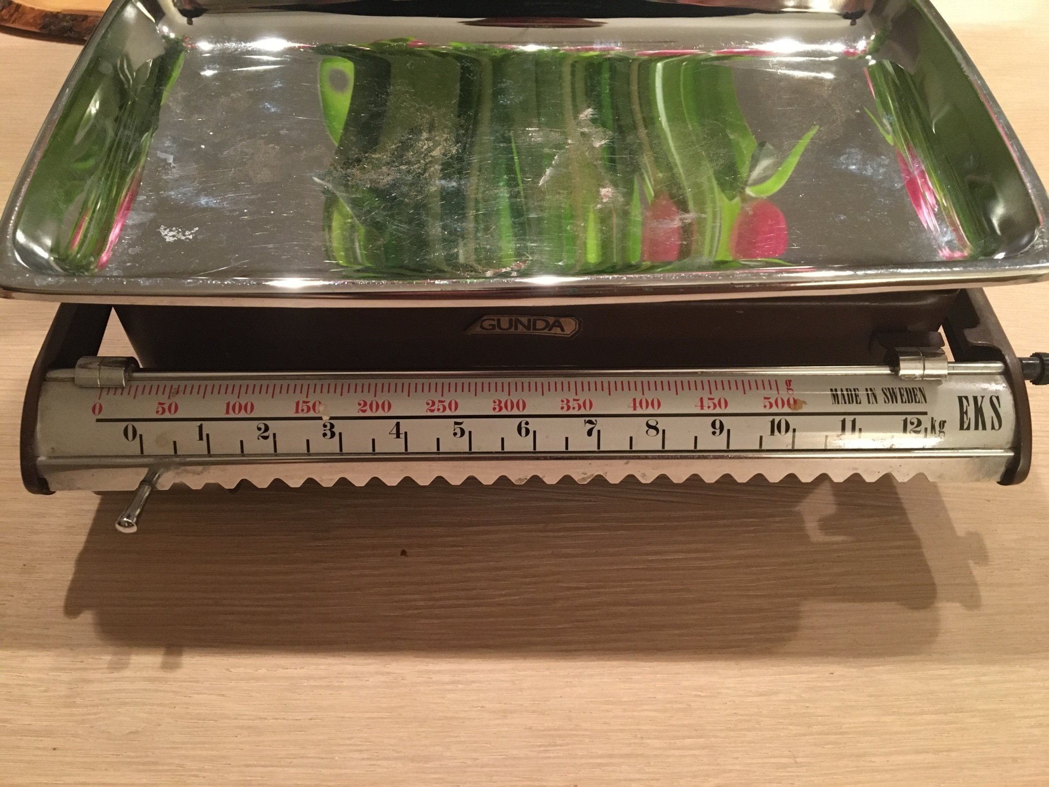 Retro Köks Våg märke EKS 0-12 kg