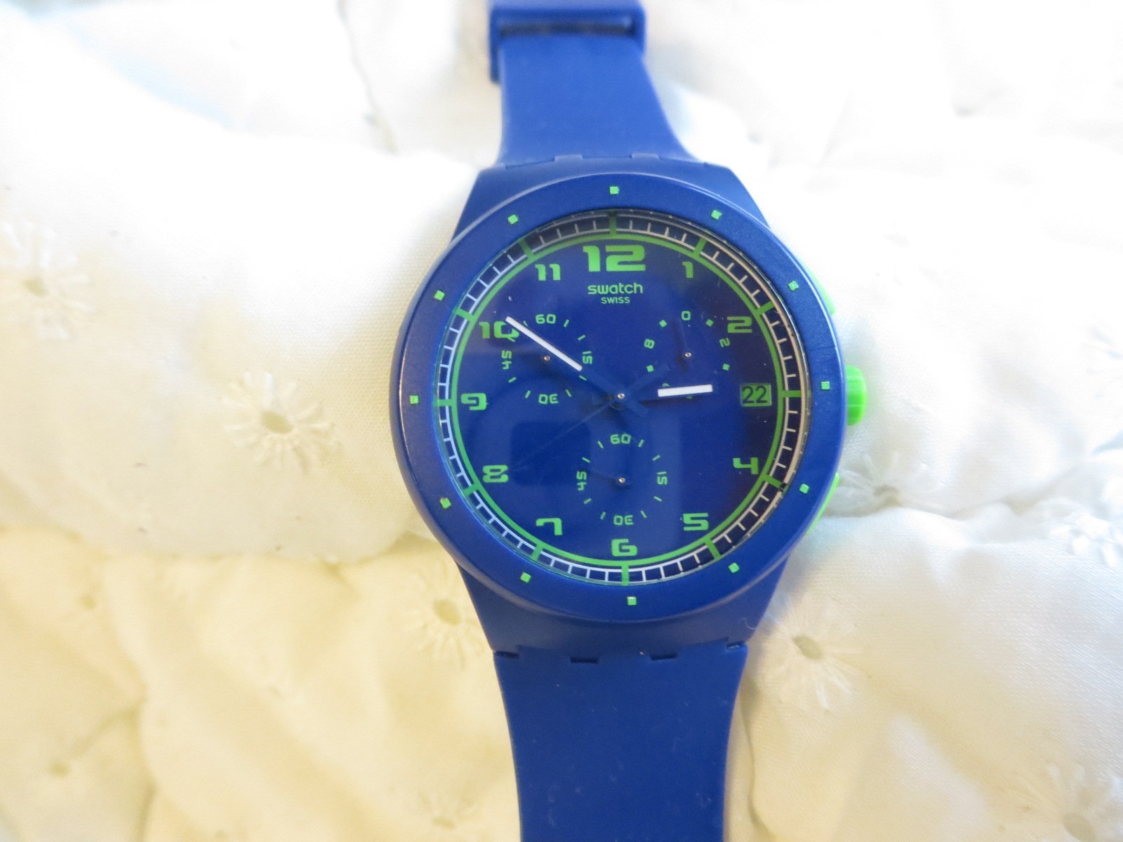 Swatch Chronograph klocka , unisex , i mycket bra skick