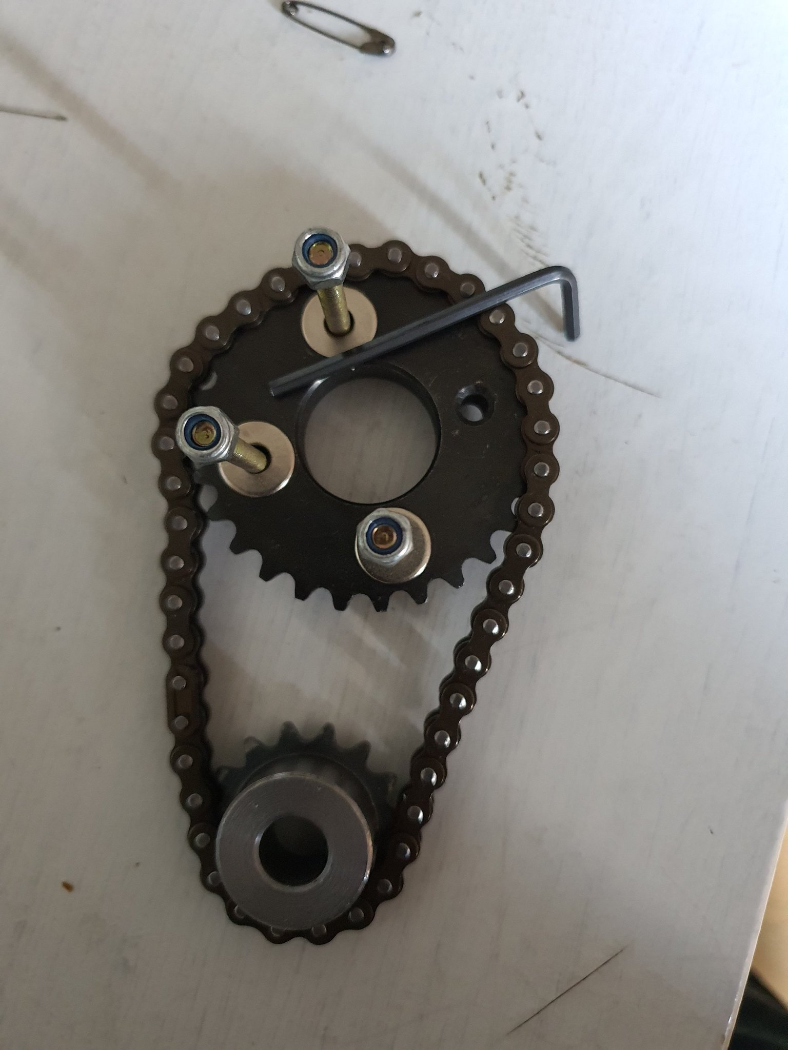 DIY Electric skateboard chain drive train (unus.. (410571130) ᐈ Köp på