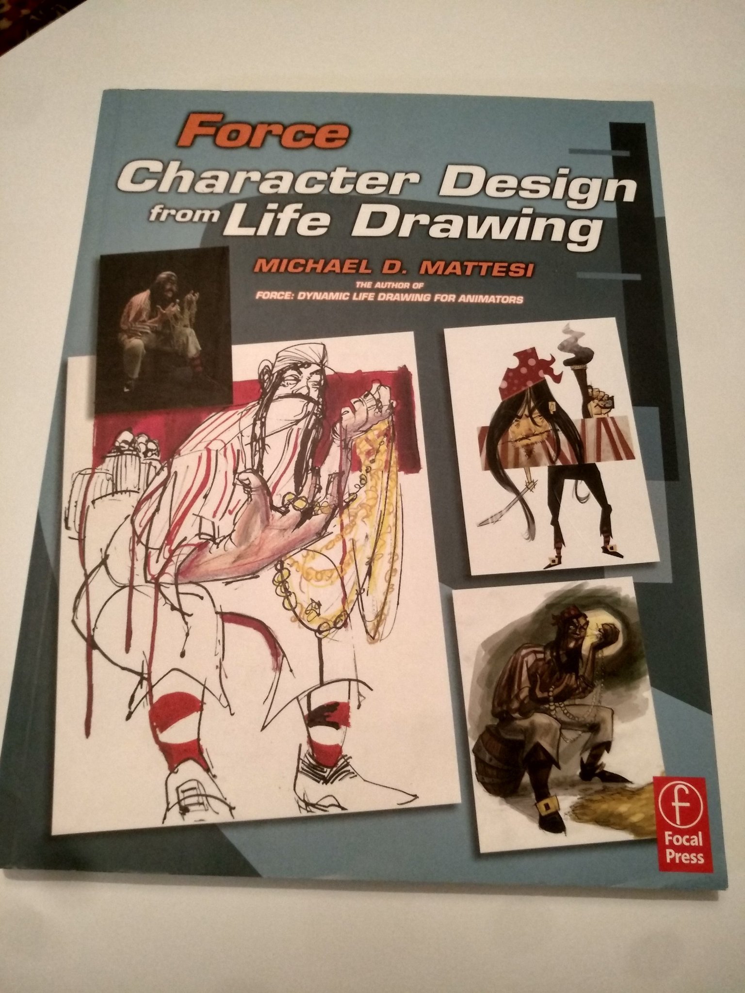 Force Character Design From Life Drawing