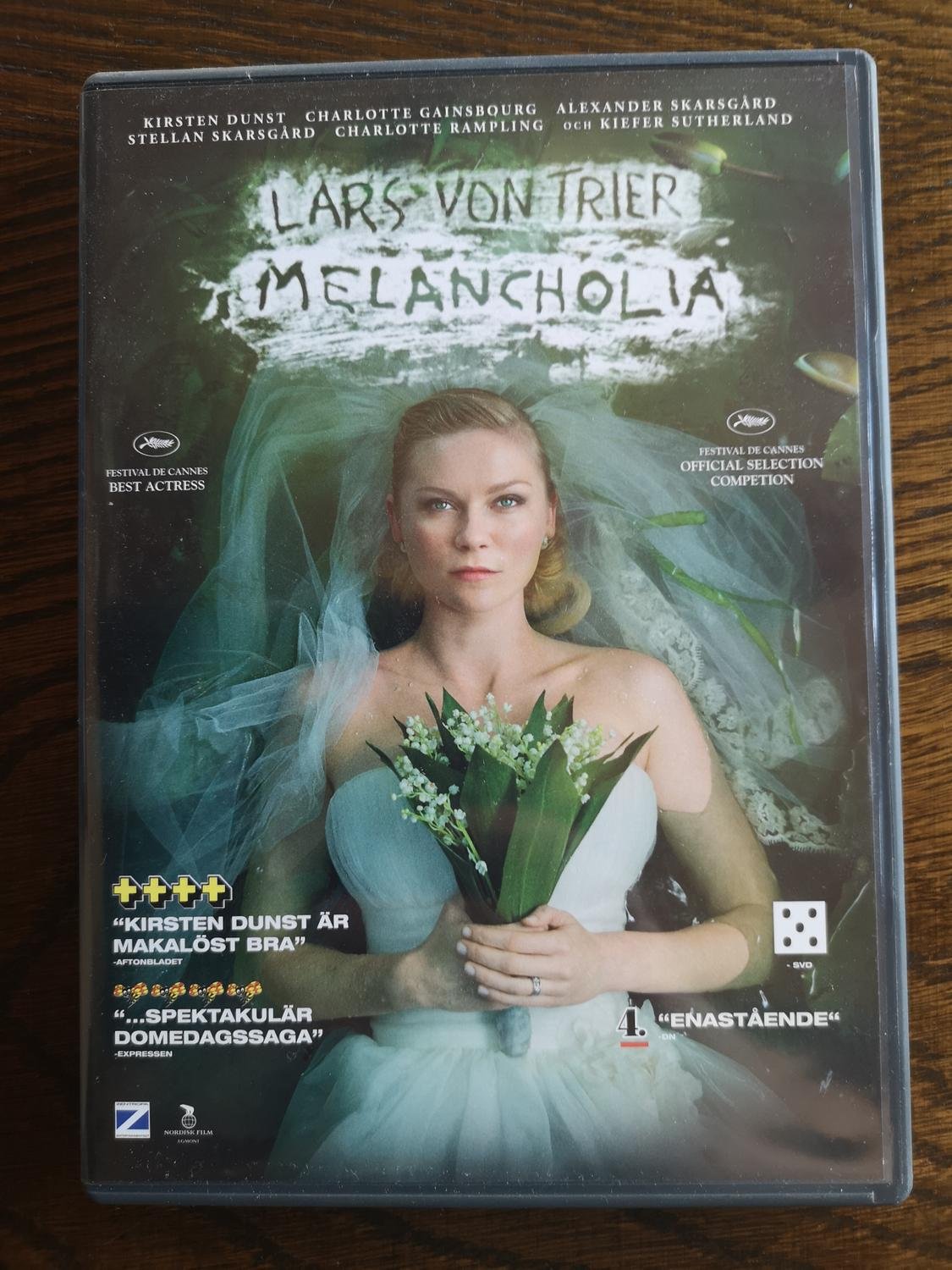 DVD LARS VON TRIER MELANCHOLIA