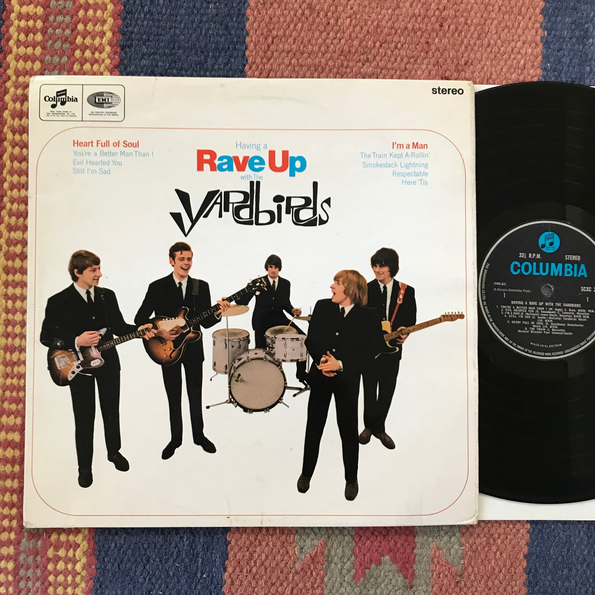 Se produkter som liknar The Yardbirds Having a rave.. på Tradera