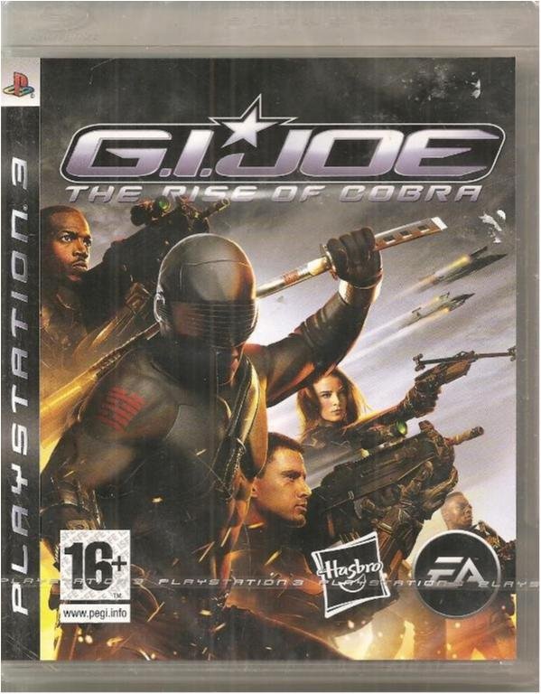 G.I.JOE - THE RISE OF COBRA (INPLASTAT PS3 SPEL )
