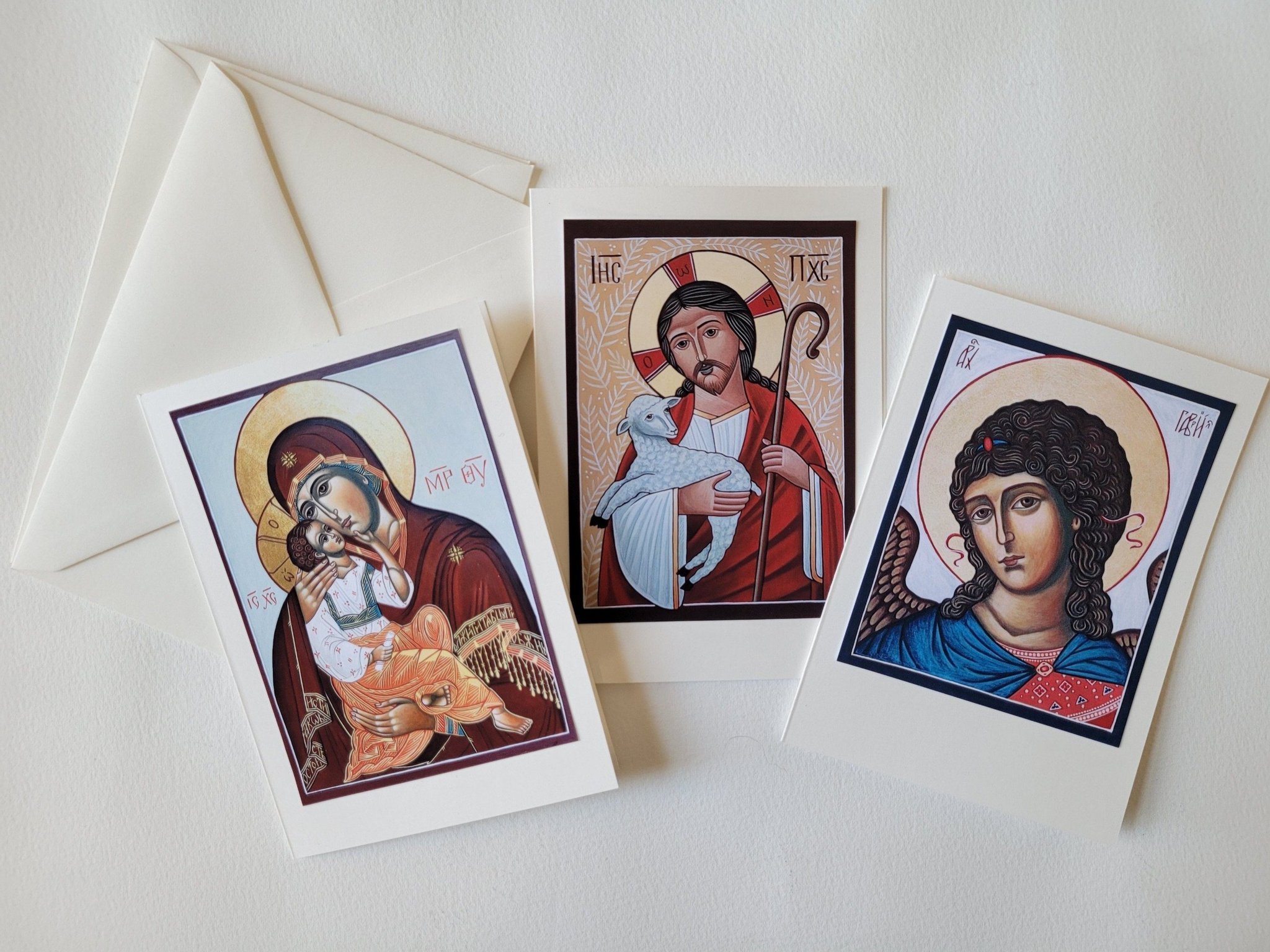 Ikoner, religiösa bilder, Ikoner, Julkort, NYA .. Köp på Tradera