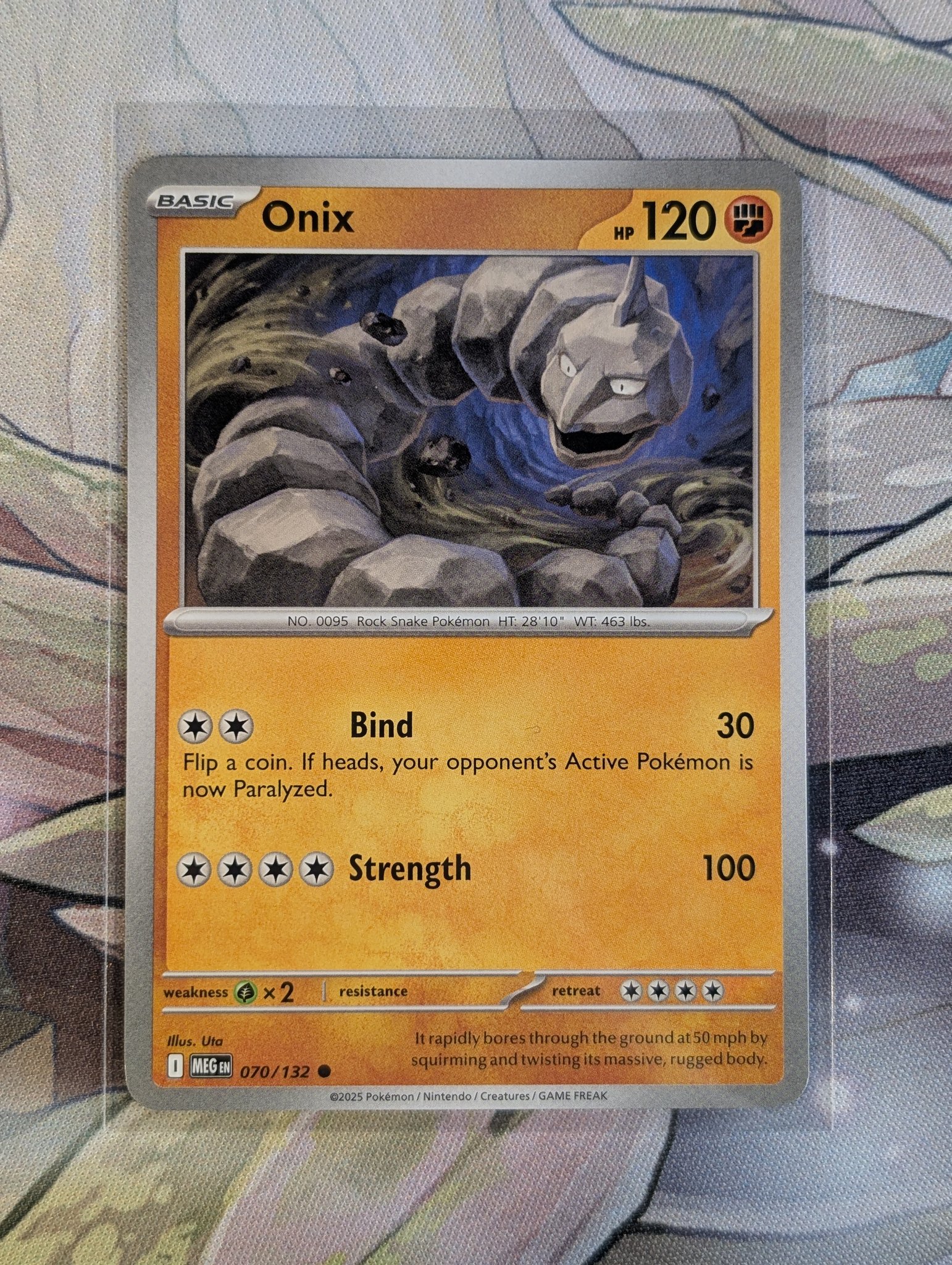 Onix #70 - Pokemon Mega Evolution | Kp p Tradera (723910187)