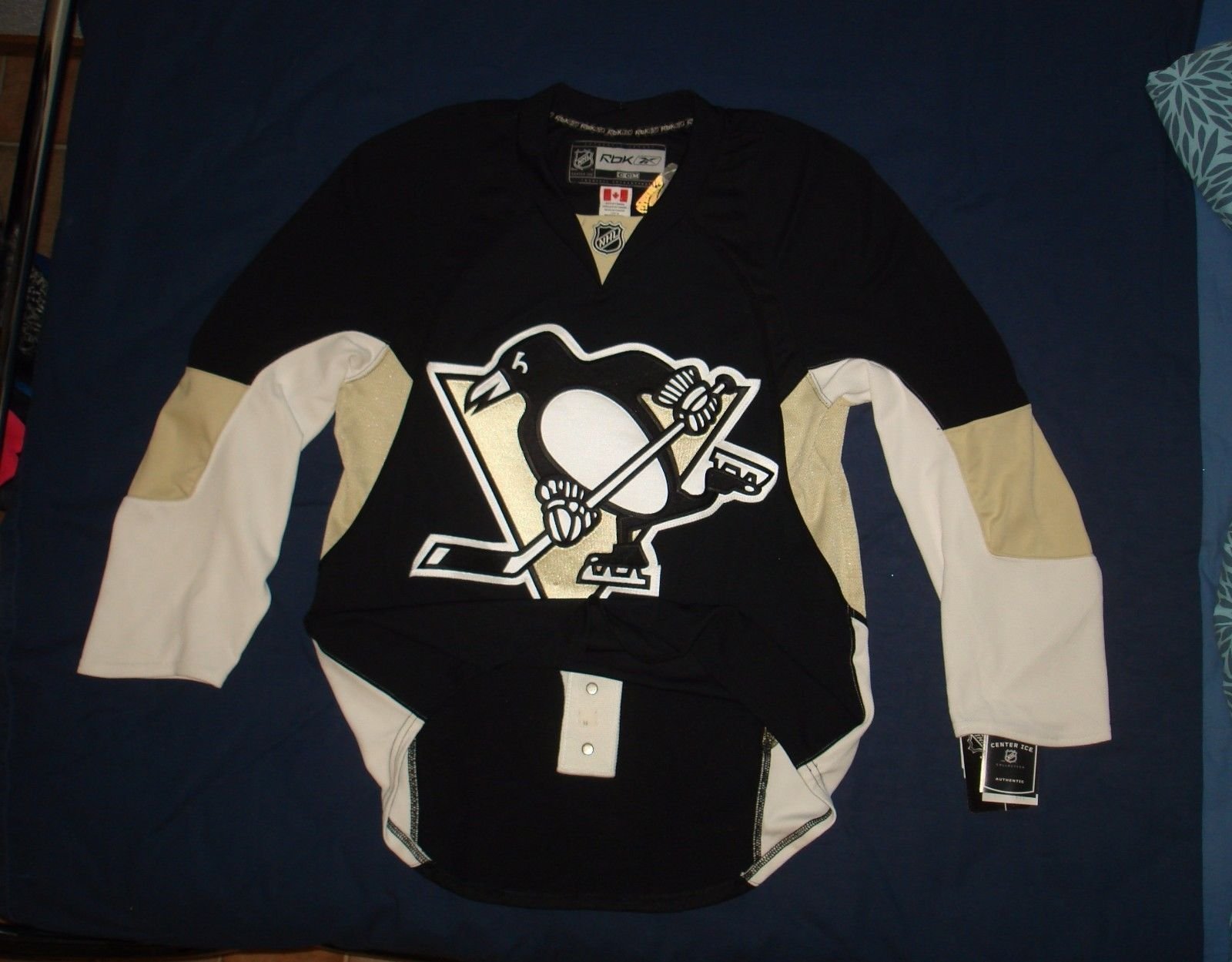 pittsburgh penguins reebok edge jersey