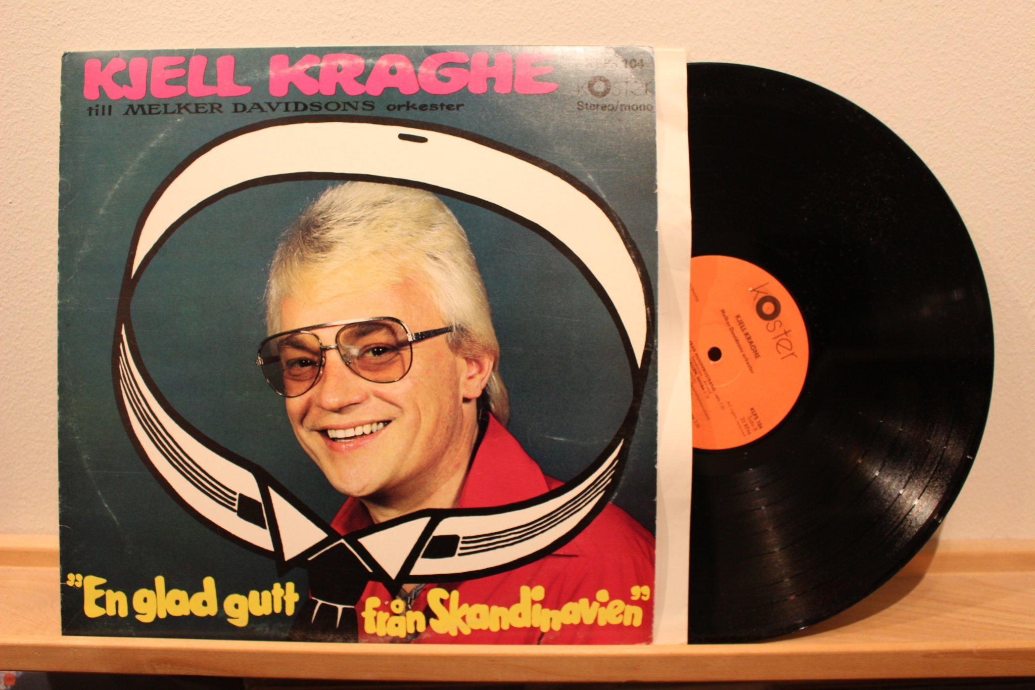 LP, vinyl, Kjell Kraghe, visa