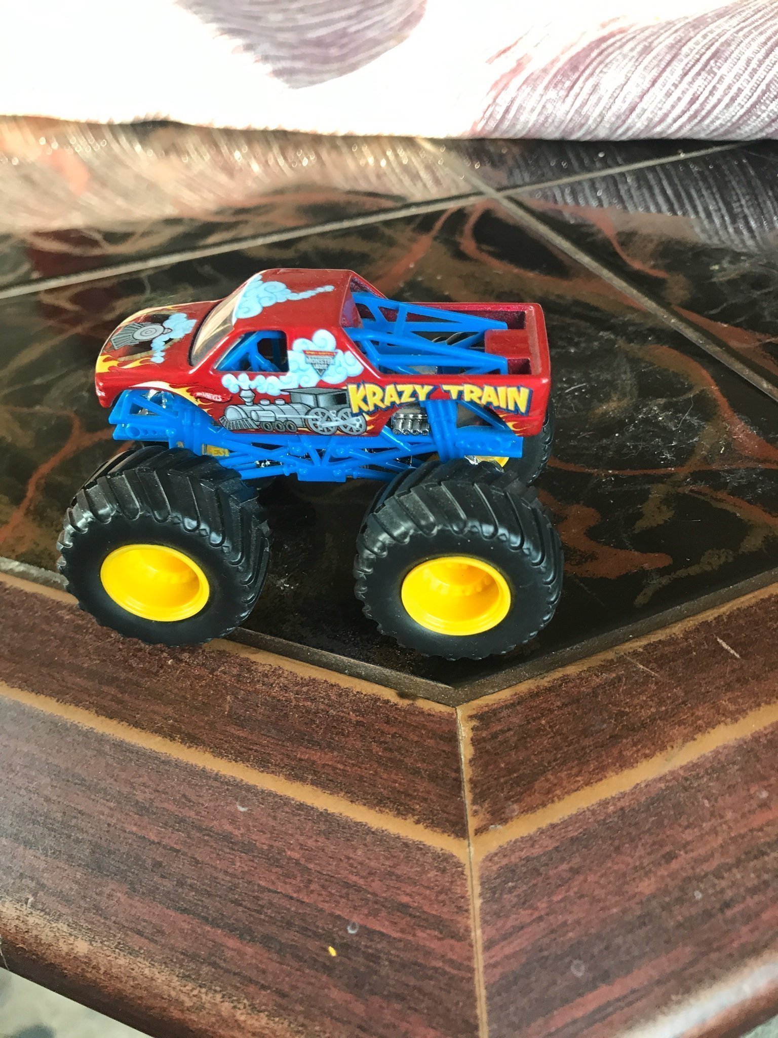 krazy train monster truck toy