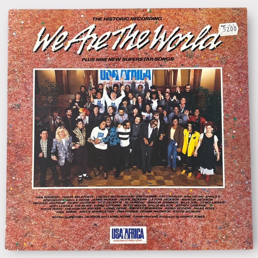 【LPレコード】　WE ARE THE WORLD USA for AFRICA USA For Africa – We Are The World – Vinyl (Gatefold, Orange