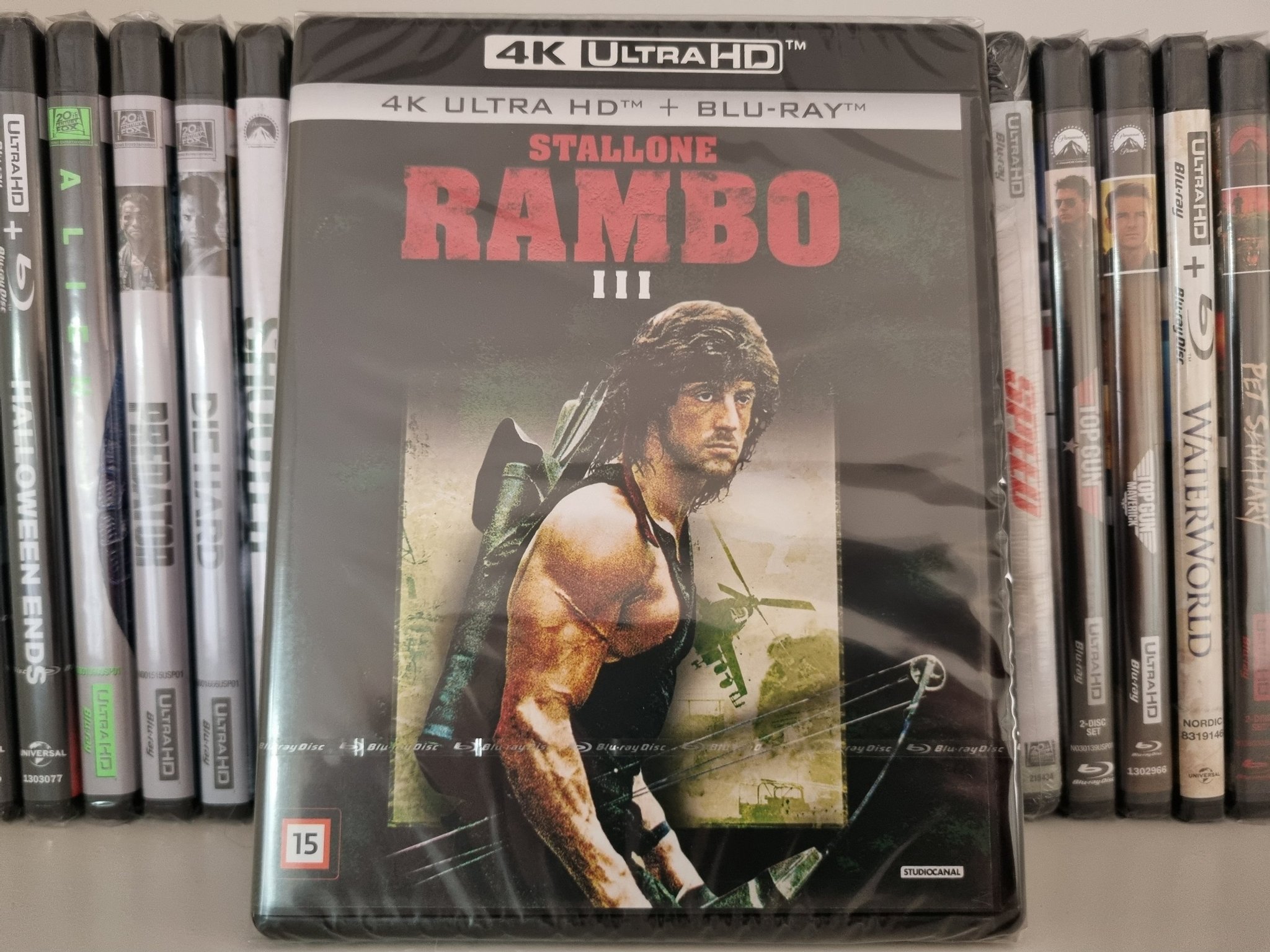 Rambo III 4K UHD + BluRay Ny och Inplastad Köp på Tradera