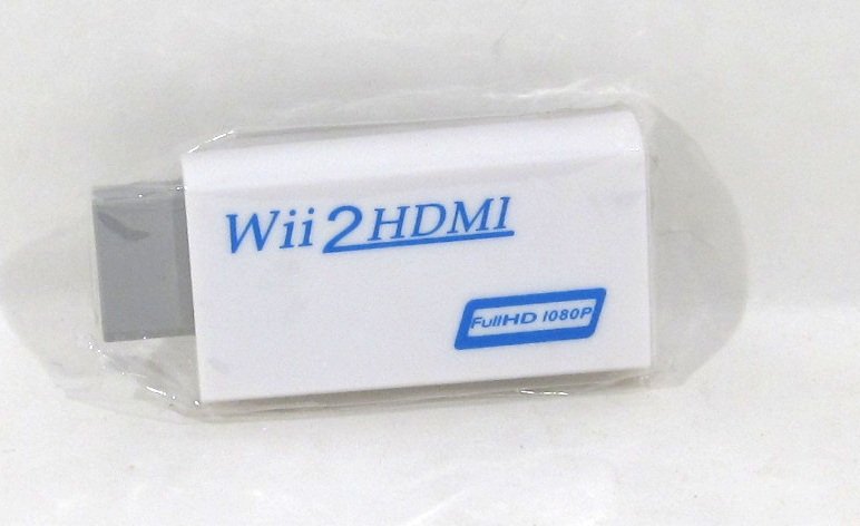 Wii 2 HDMI adapter med 3.5 mm uttag, Wii2HDMI