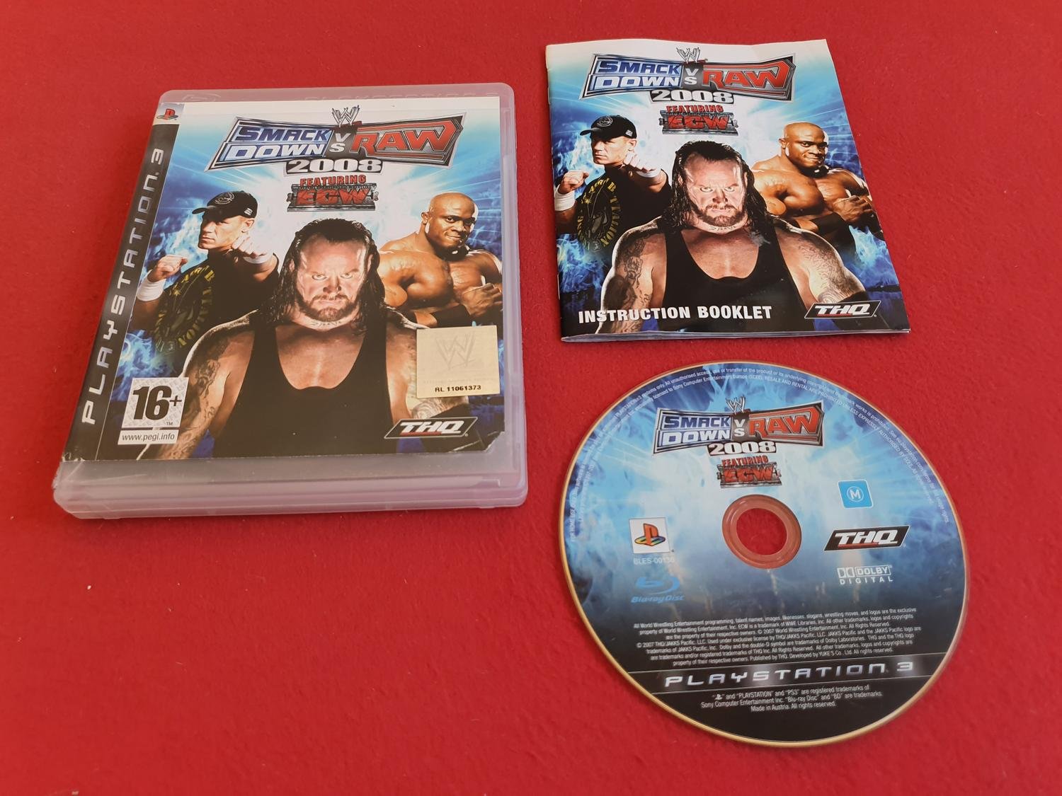 SMACKDOWN VS RAW 2008 till Sony Playstation 3 PS3