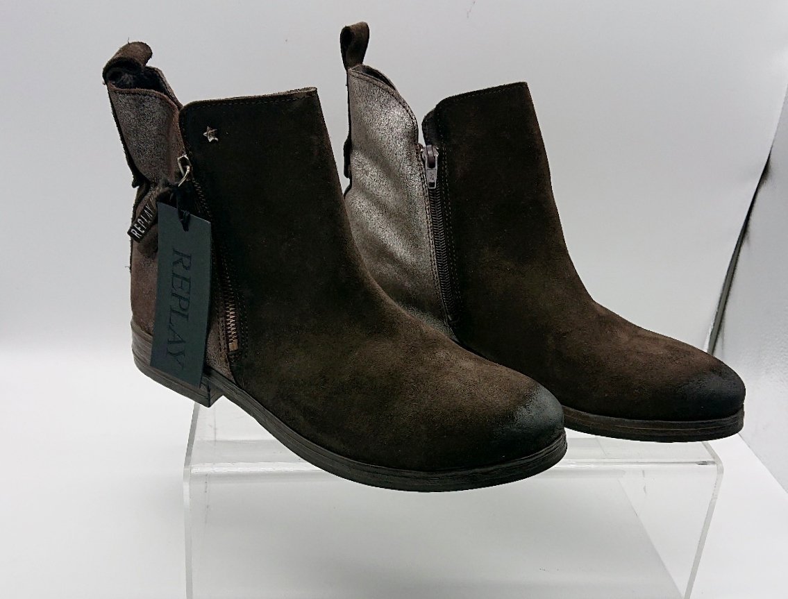 bruna mocka boots dam bruna mocka boots dam